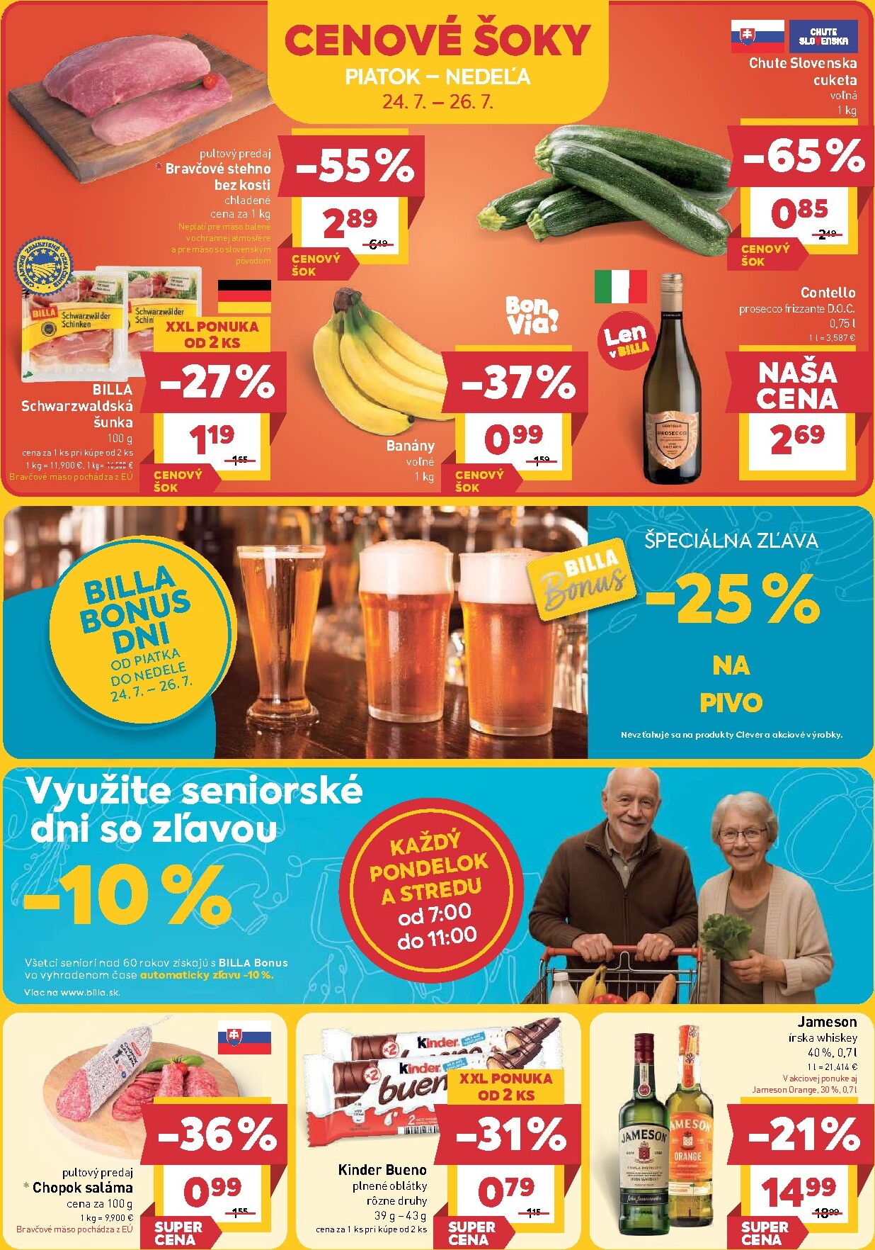 billa - Nový Billa - Budúci leták leták od stredy, 22.07.2026 do utorka, 28.07.2026 - page: 24
