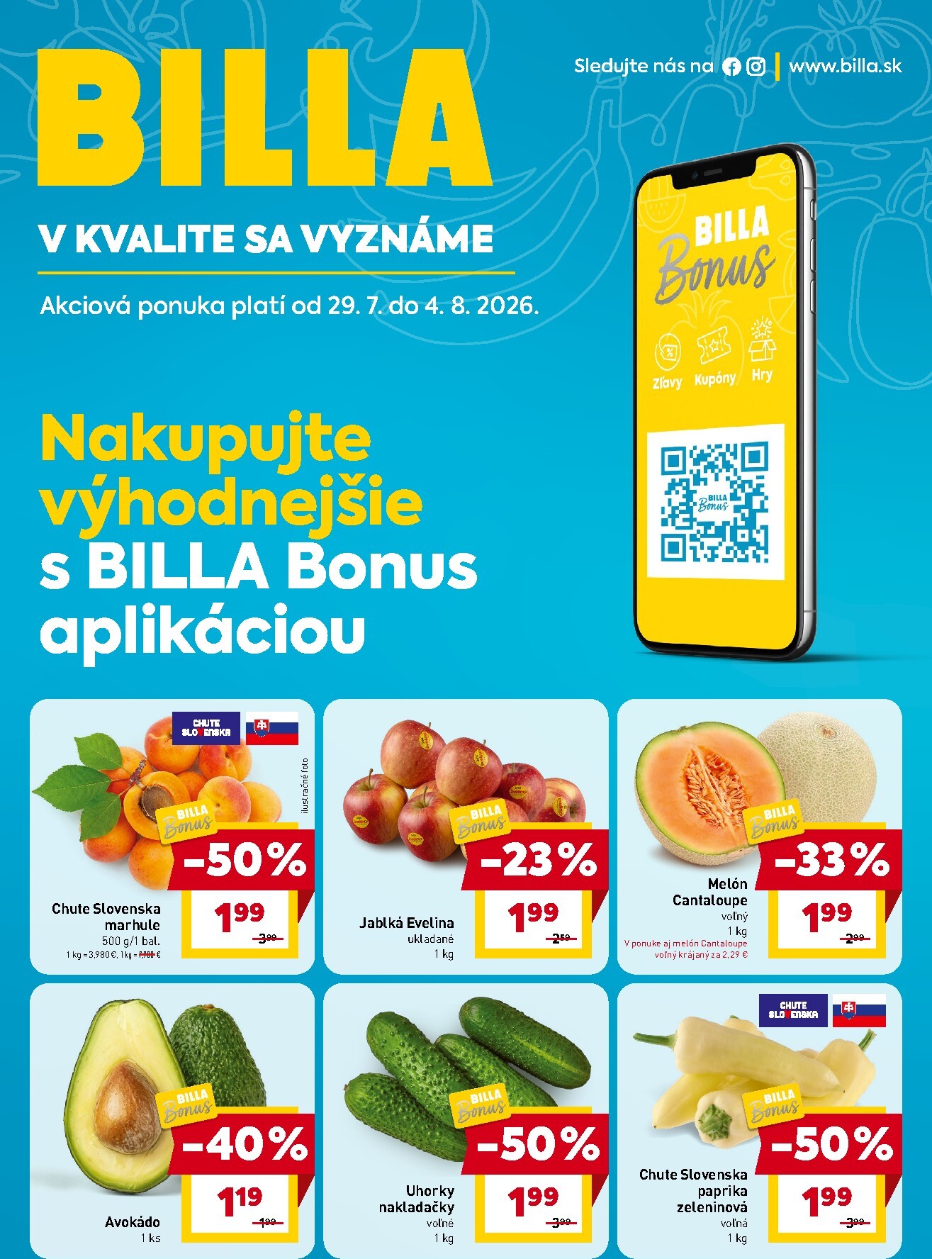 billa - Aktuálny Billa leták od stredy, 29.07.2026 do utorka, 04.08.2026 - page: 26
