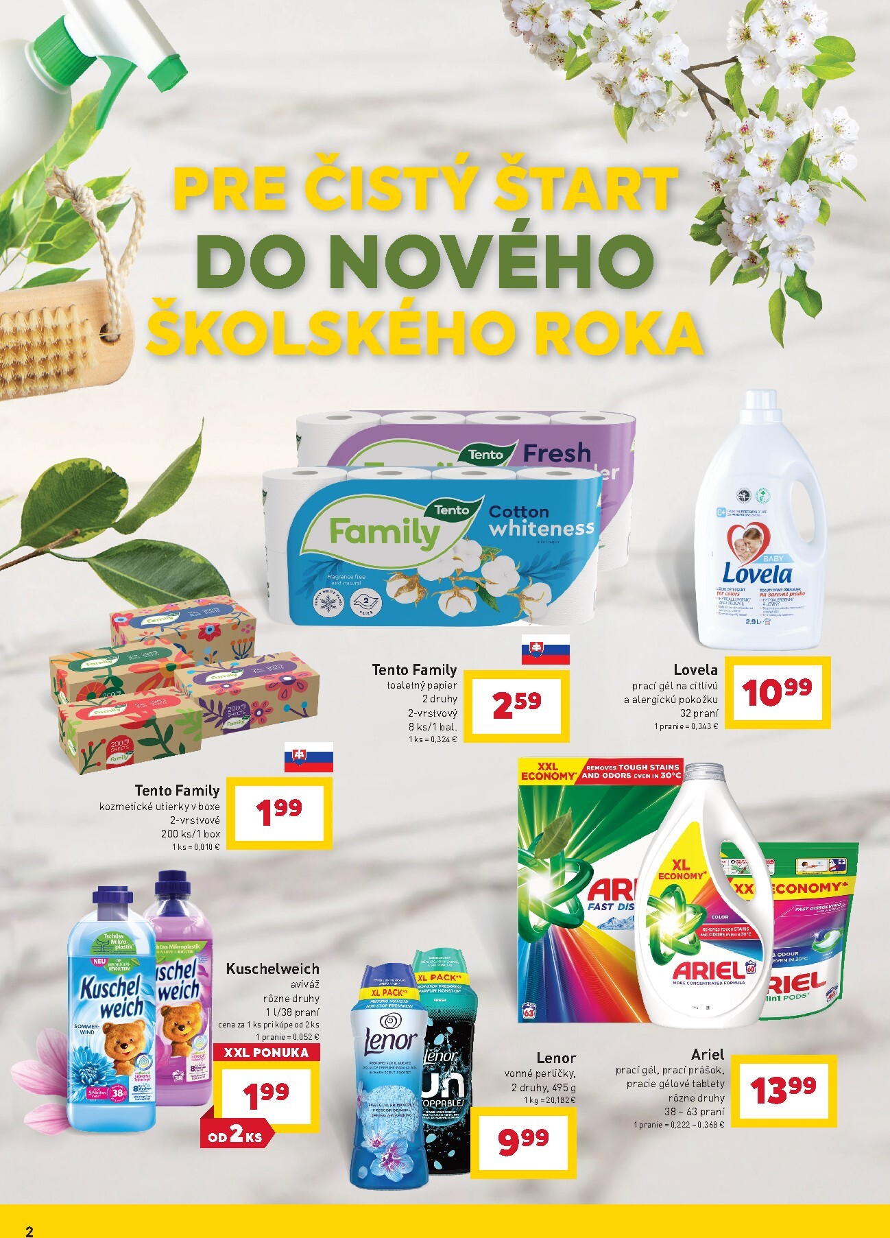 billa - Aktuálny Billa - Svieži štart do každého dňa leták od stredy, 29.07.2026 do utorka, 08.09.2026 - page: 2
