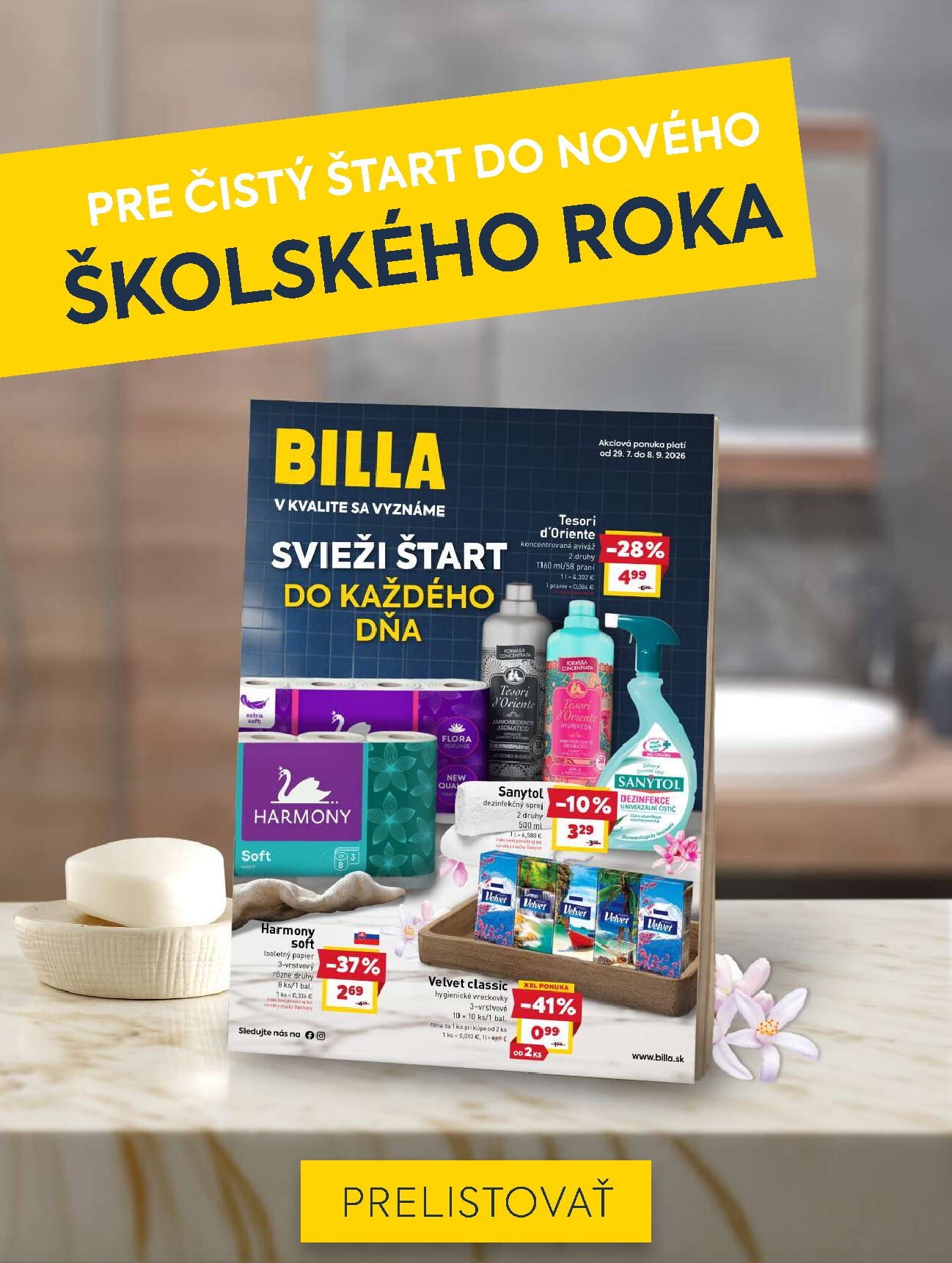 billa - Aktuálny Billa leták od stredy, 26.08.2026 do utorka, 01.09.2026 - page: 38