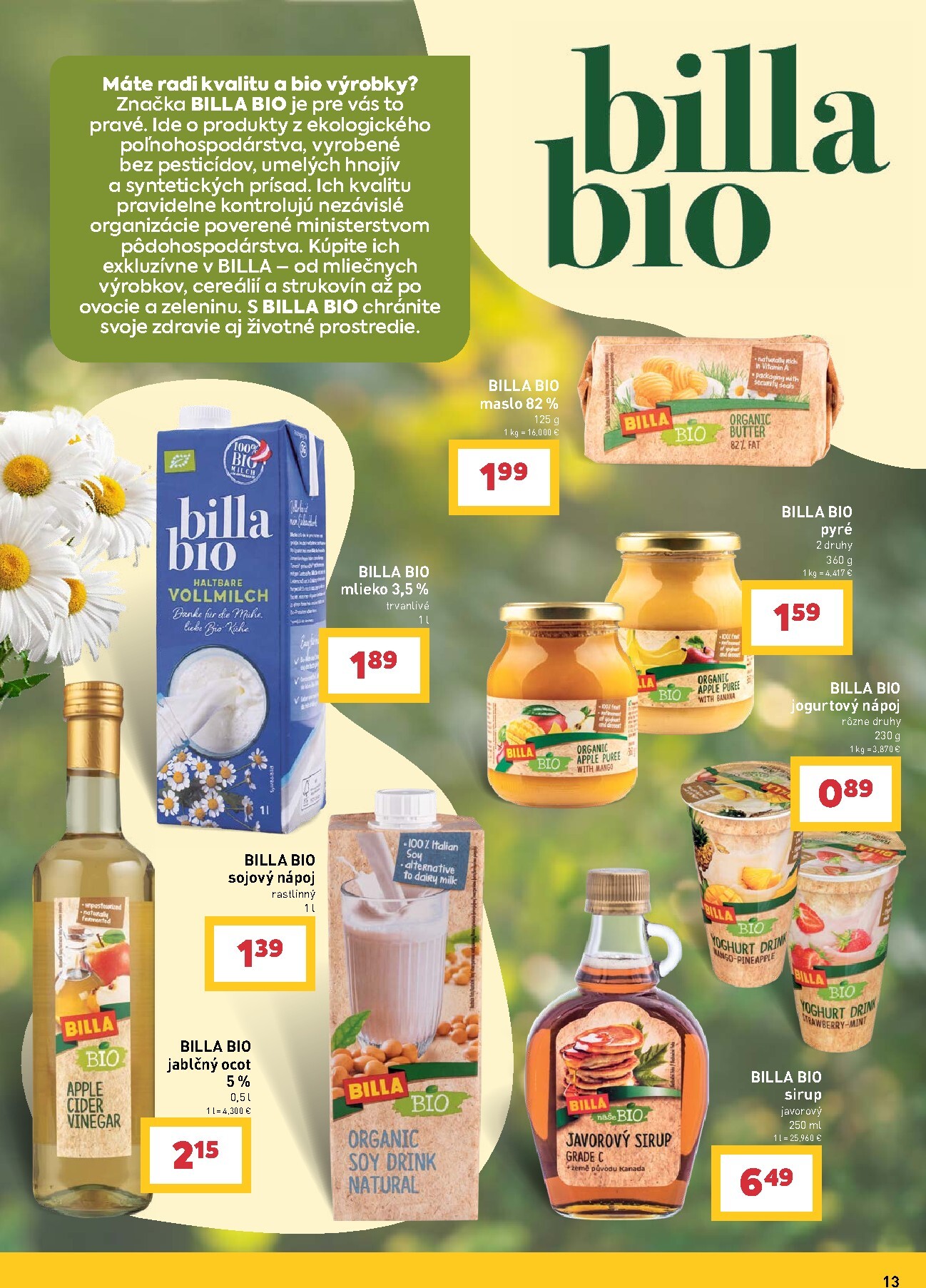 billa - Aktuálny Billa - Katalóg Brands leták od stredy, 09.09.2026 do utorka, 06.10.2026 - page: 13