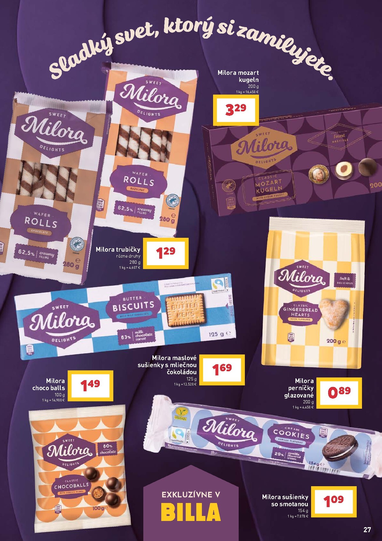 billa - Aktuálny Billa - Katalóg Brands leták od stredy, 09.09.2026 do utorka, 06.10.2026 - page: 27