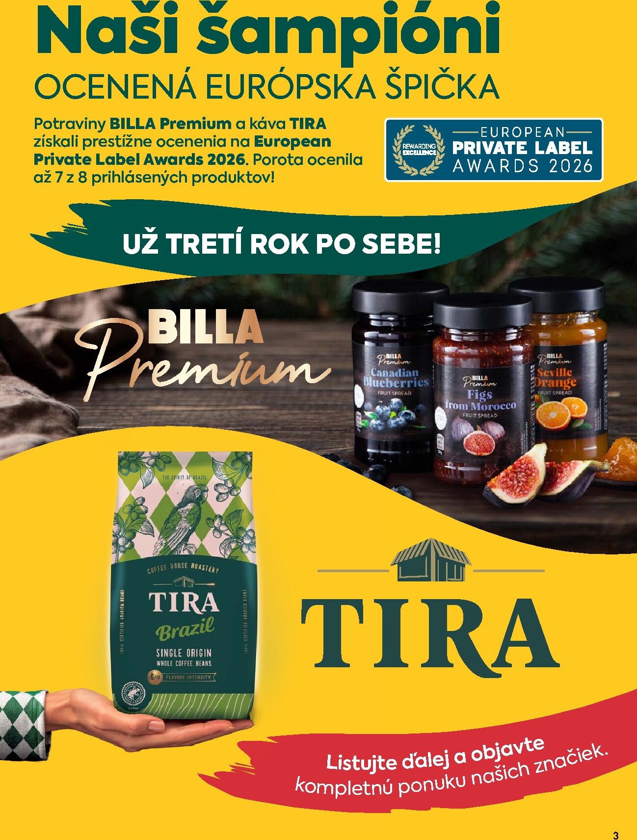 billa - Aktuálny Billa - Katalóg Brands leták od stredy, 09.09.2026 do utorka, 06.10.2026 - page: 3