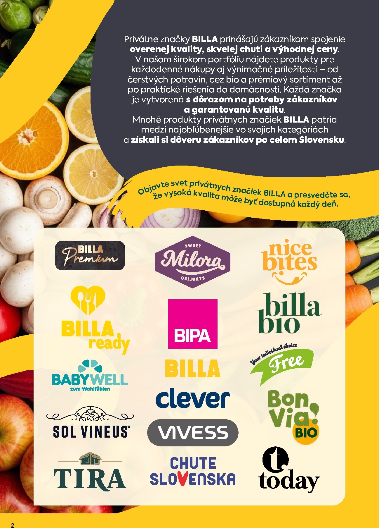 billa - Aktuálny Billa - Katalóg Brands leták od stredy, 09.09.2026 do utorka, 06.10.2026 - page: 2