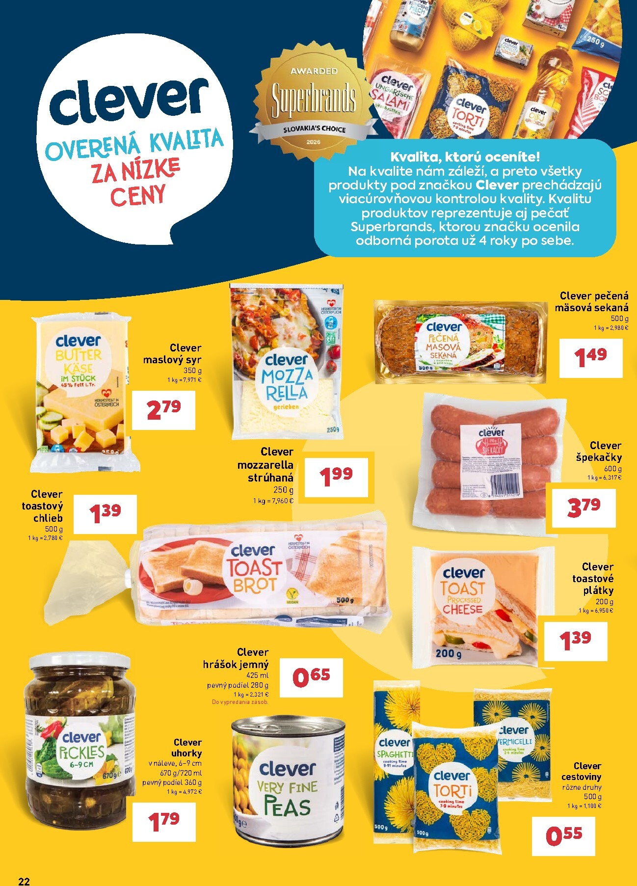 billa - Aktuálny Billa - Katalóg Brands leták od stredy, 09.09.2026 do utorka, 06.10.2026 - page: 22