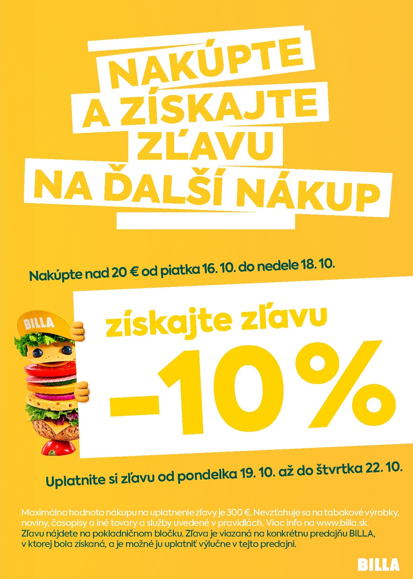 billa - Nový Billa leták od stredy, 14.10.2026 do utorka, 20.10.2026 - page: 3