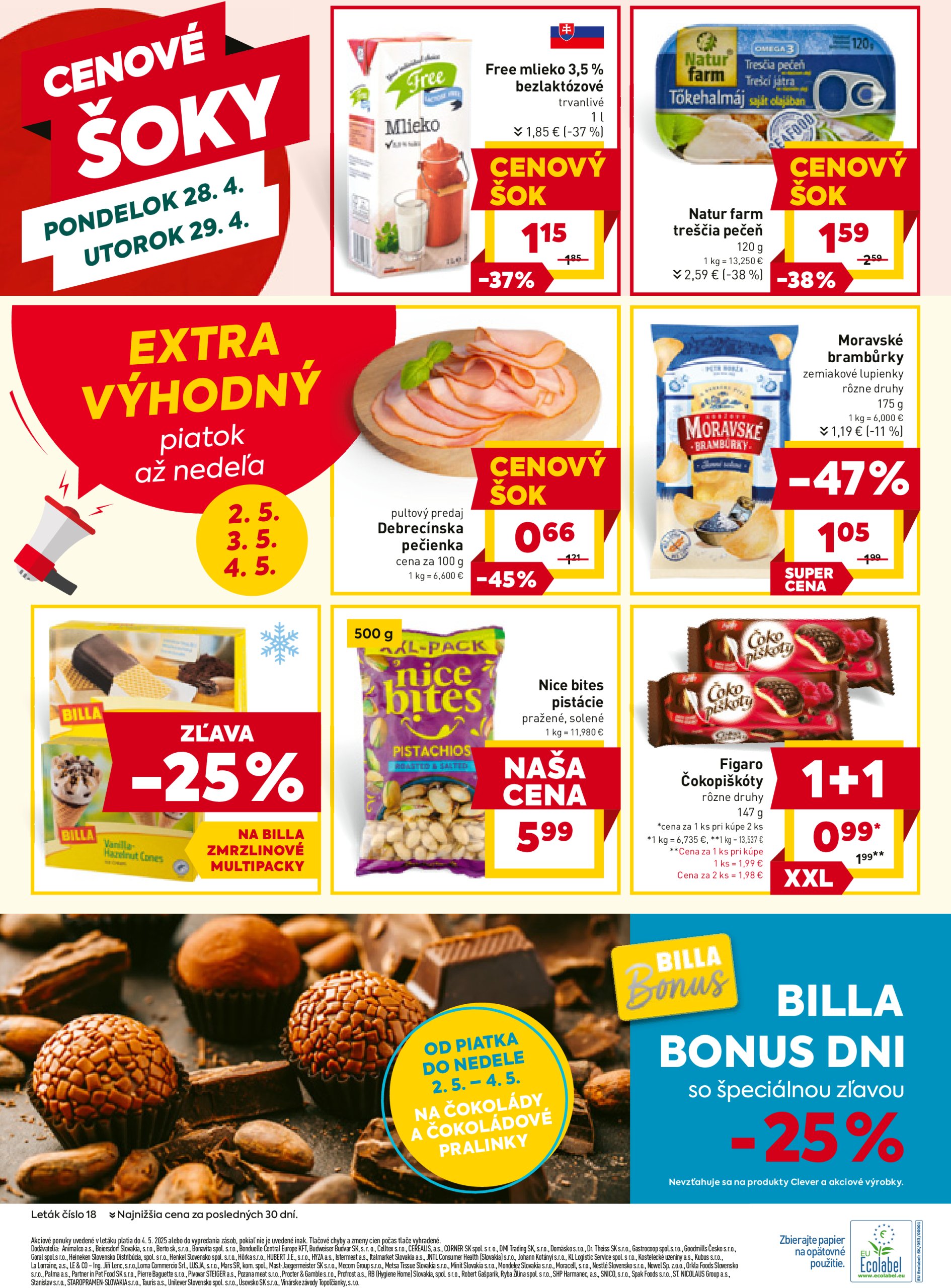 billa - Billa leták platný od 28.04. - 04.05. - page: 20