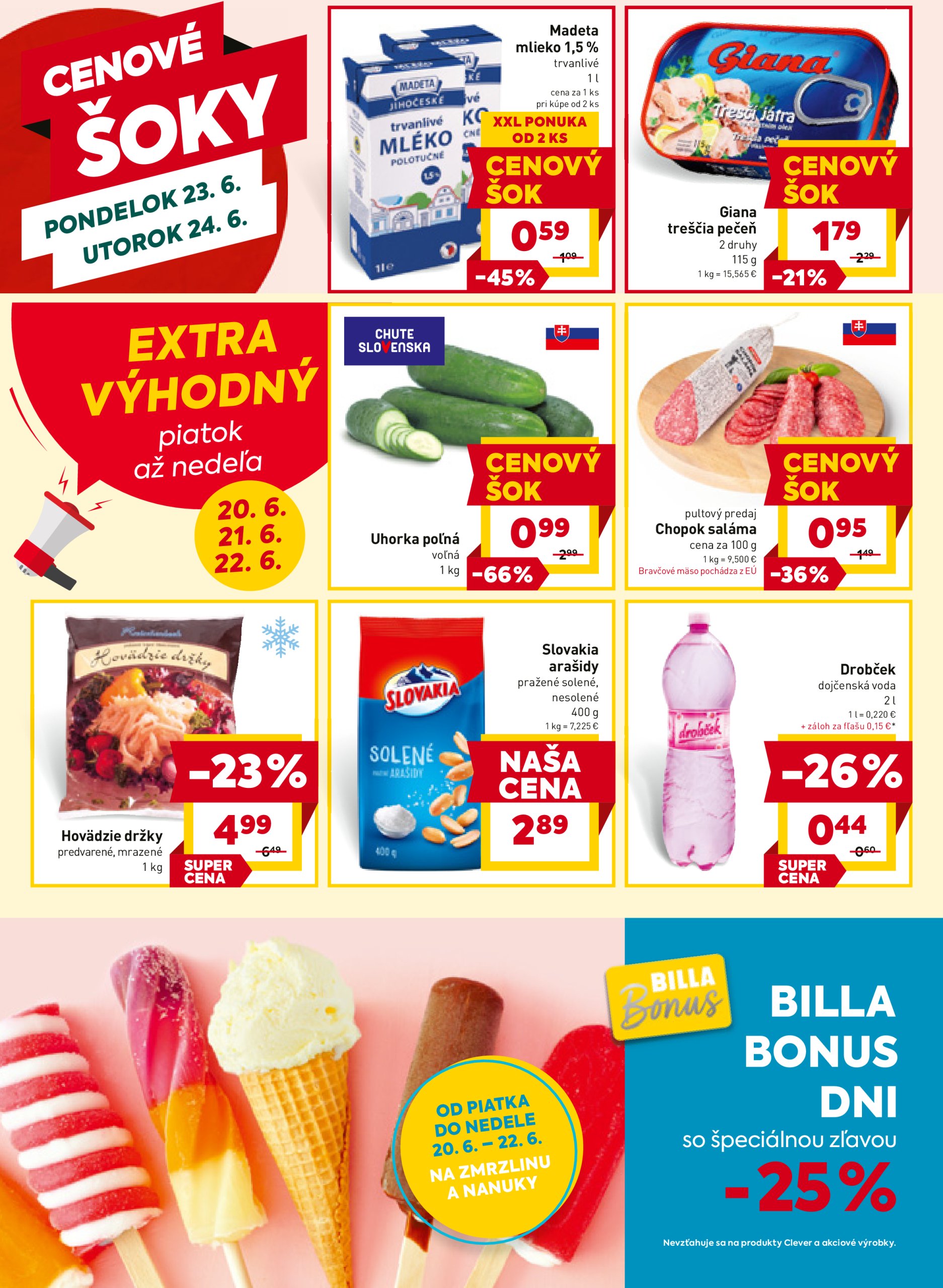 billa - Leták Billa platný od 18.06. do 24.06. - page: 20