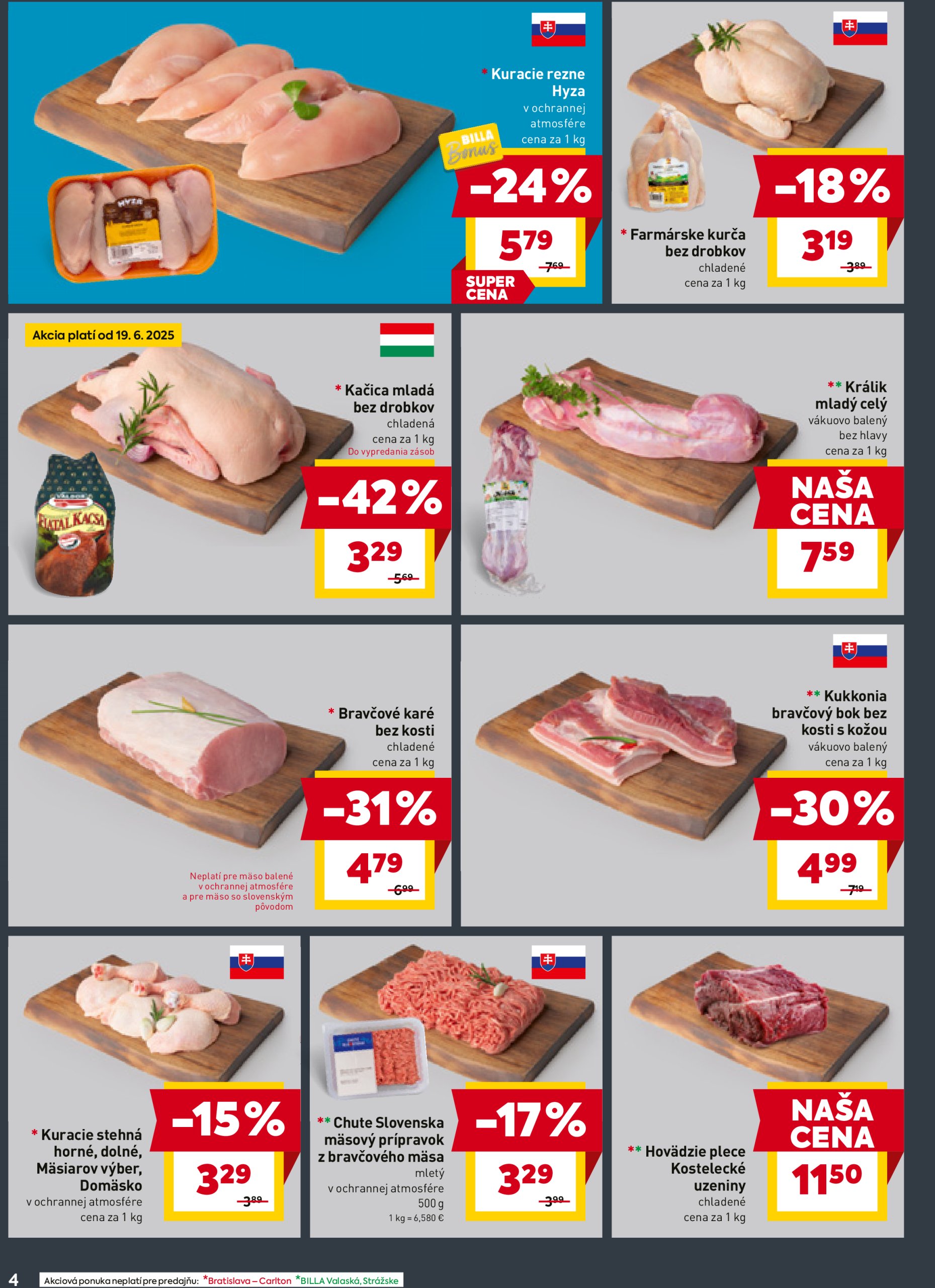 billa - Leták Billa platný od 18.06. do 24.06. - page: 4