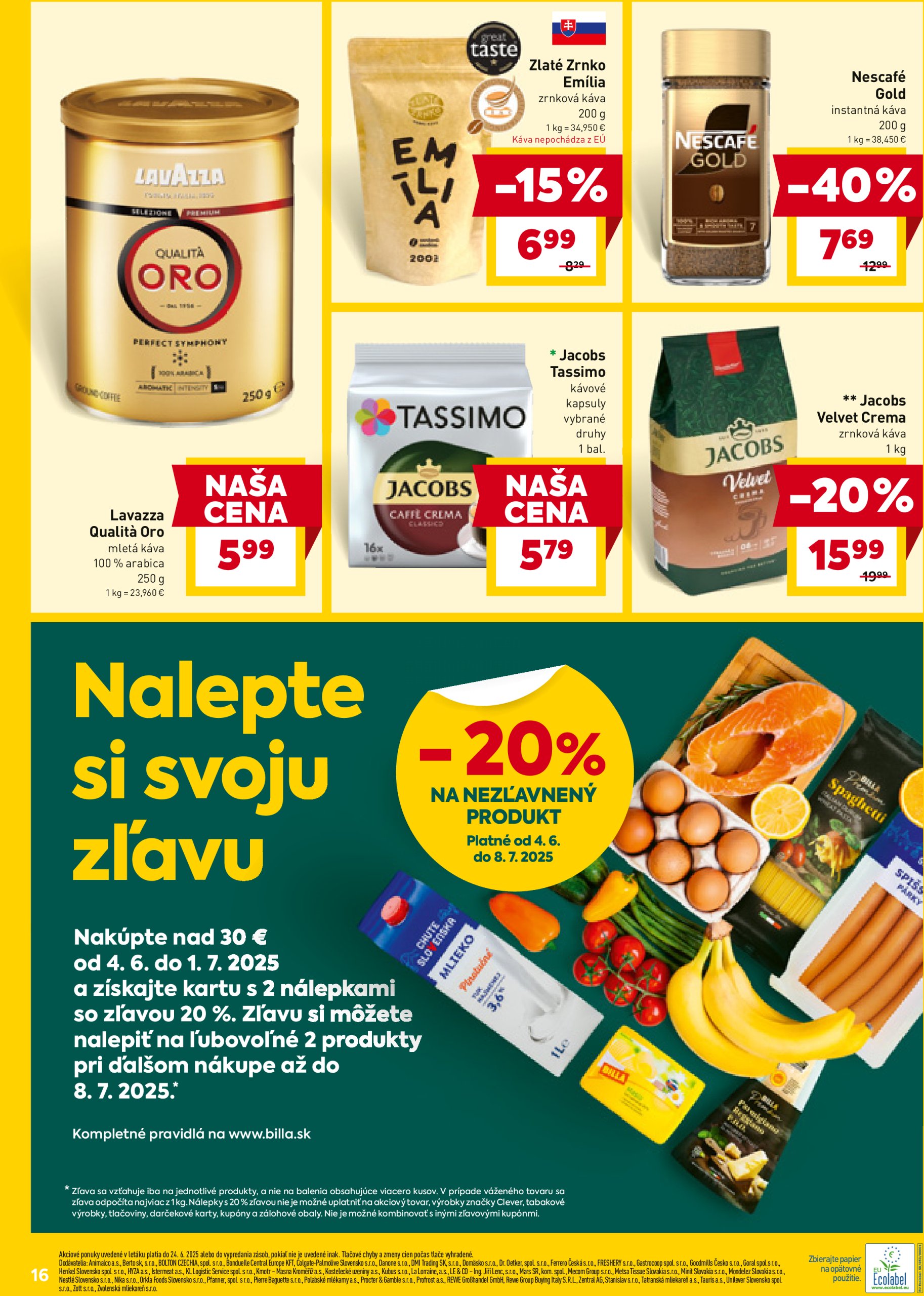 billa - Leták Billa platný od 18.06. do 24.06. - page: 16
