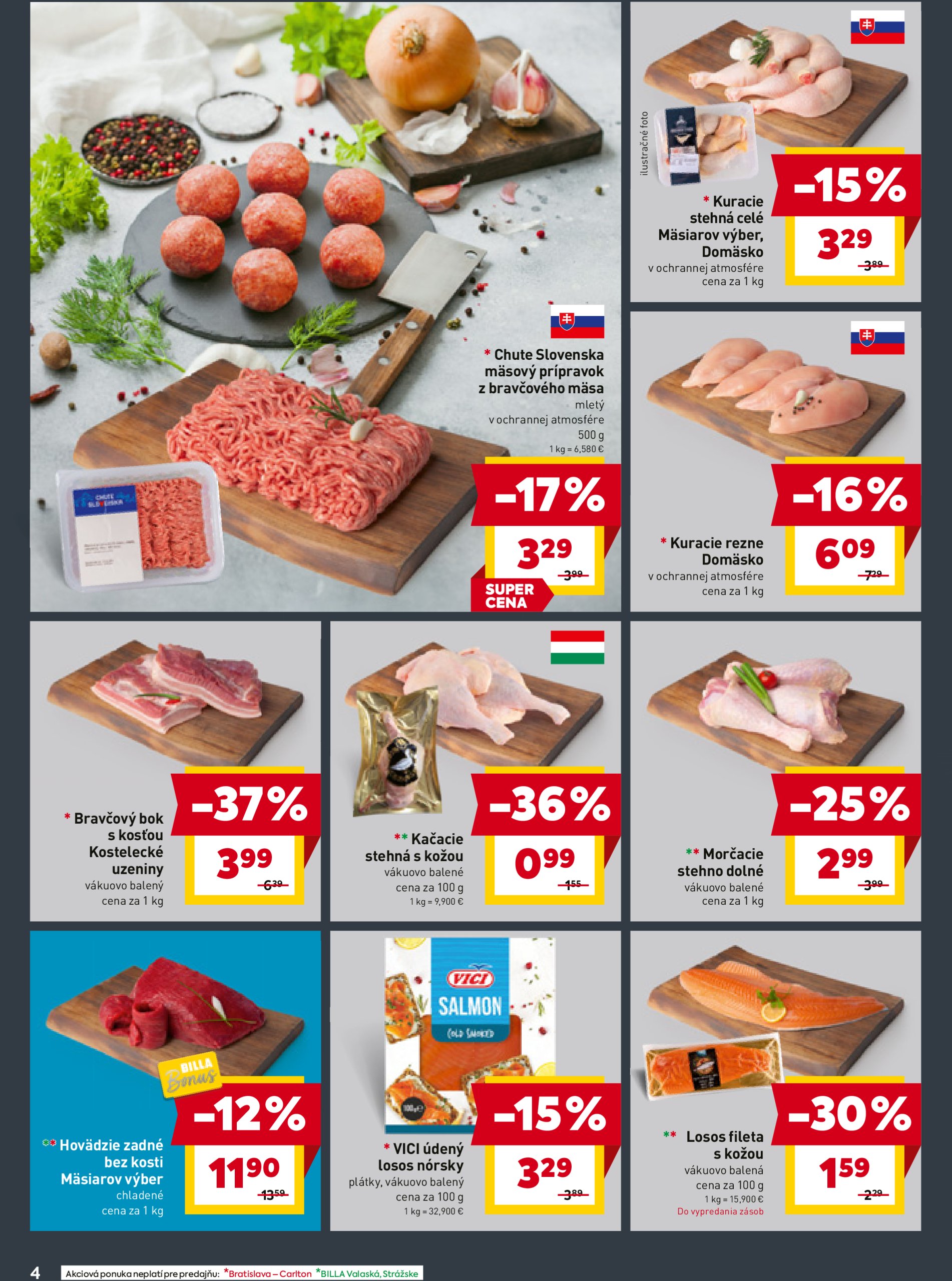 billa - Leták Billa platný od 25.06. do 01.07. - page: 4