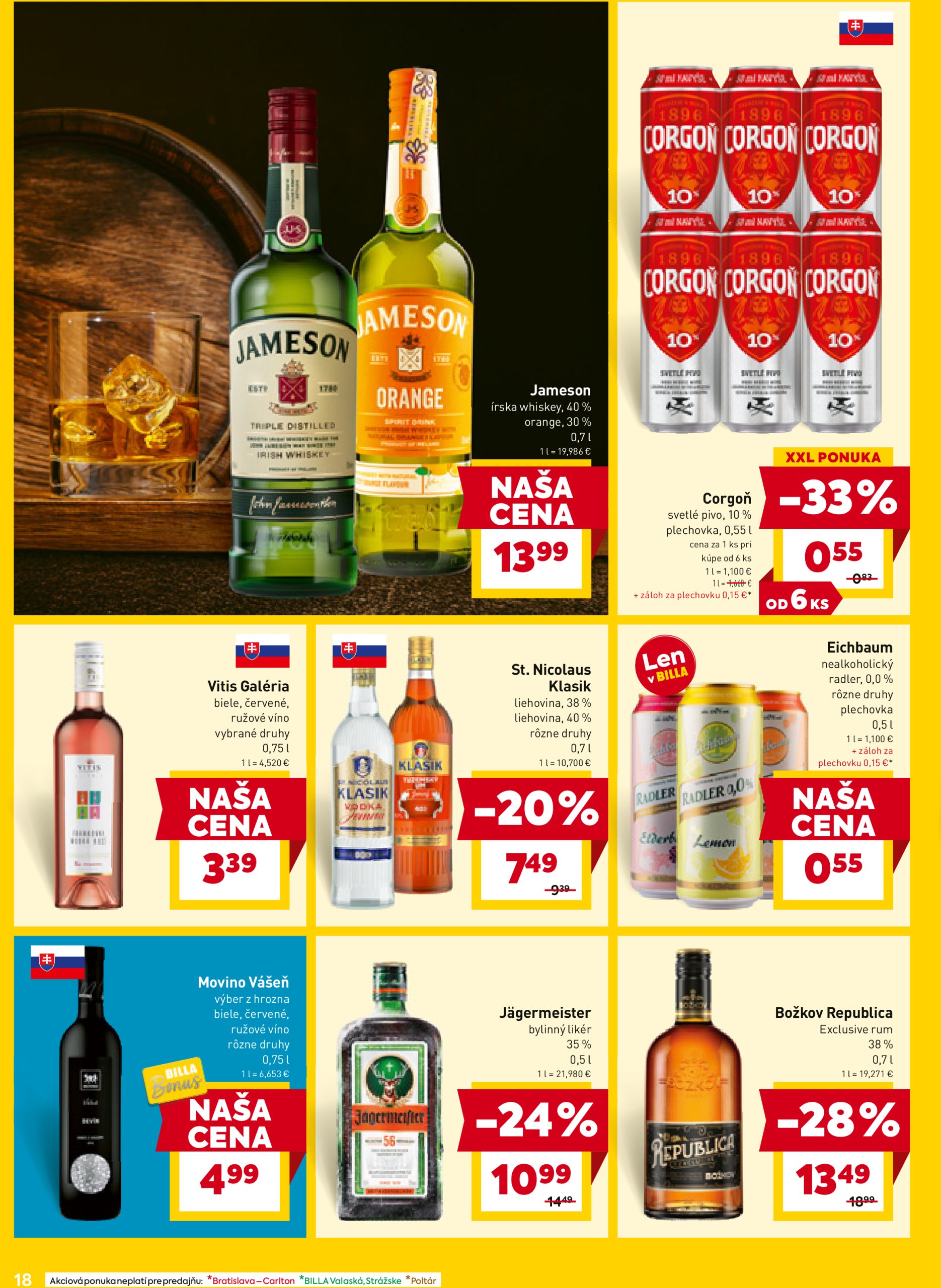 billa - Leták Billa platný od 25.06. do 01.07. - page: 18