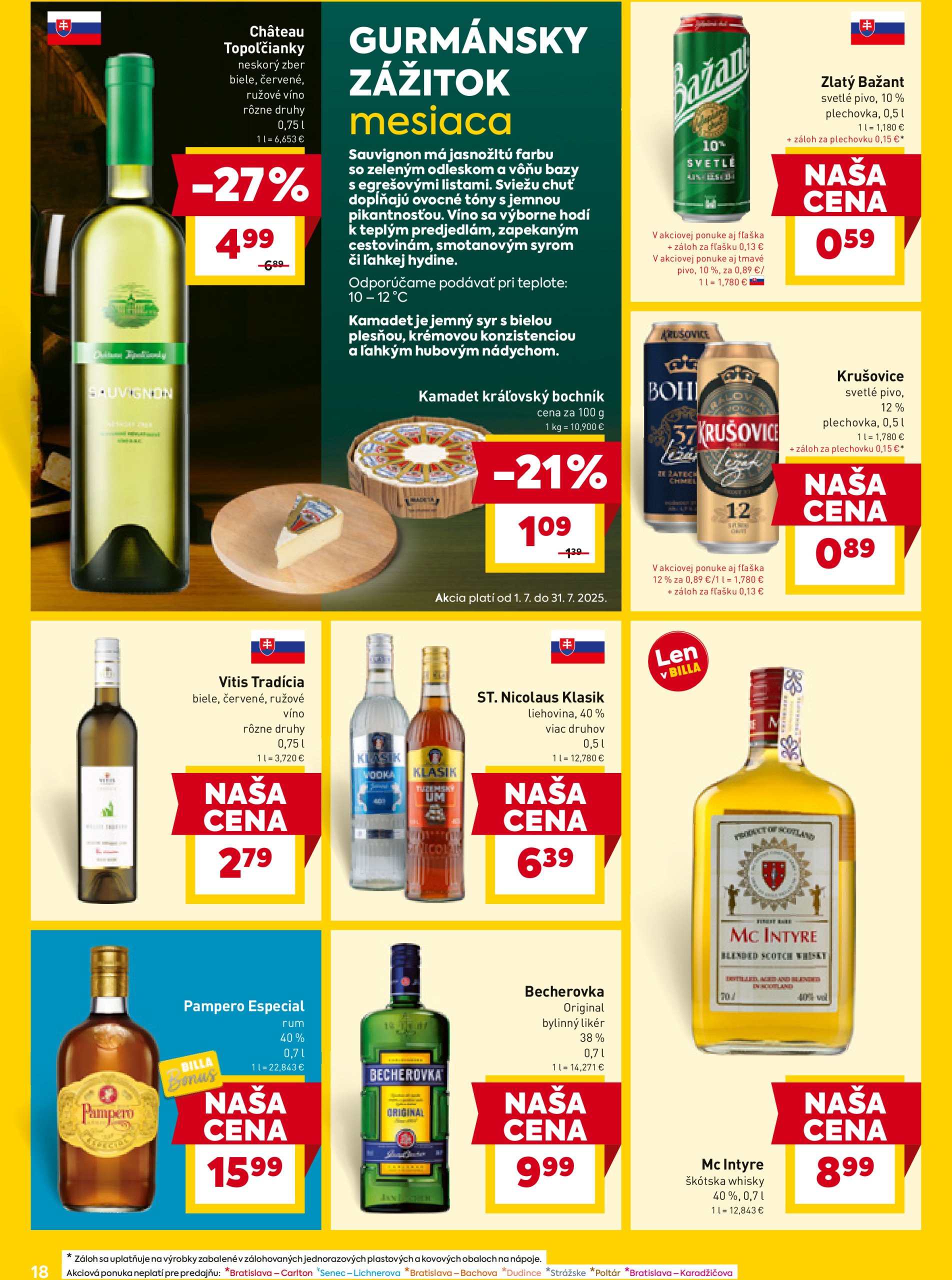 billa - Leták Billa platný od 02.07. do 08.07. - page: 18