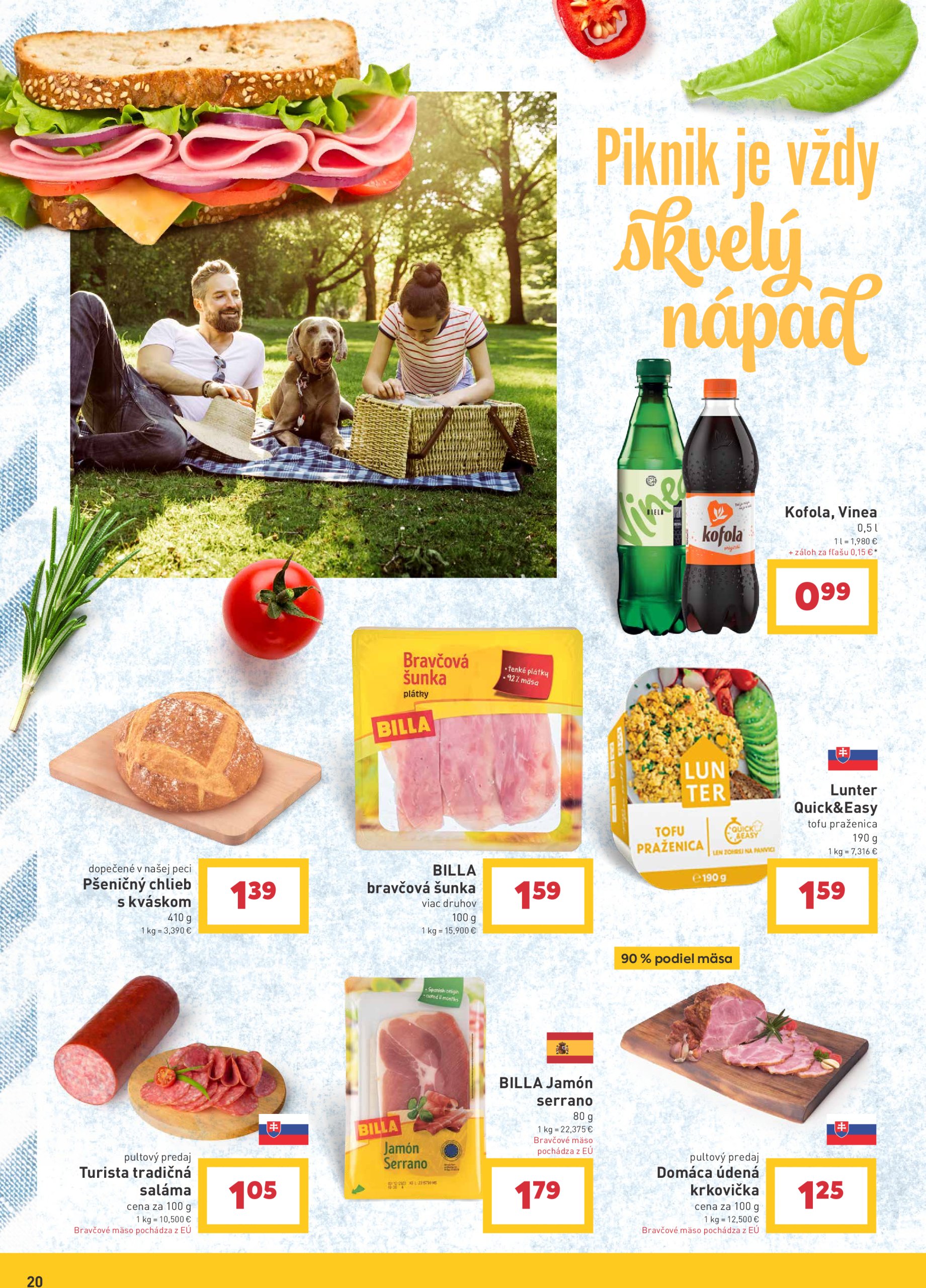 billa - Leták Billa - Taste of summer platný od 02.07. do 29.07. - page: 20