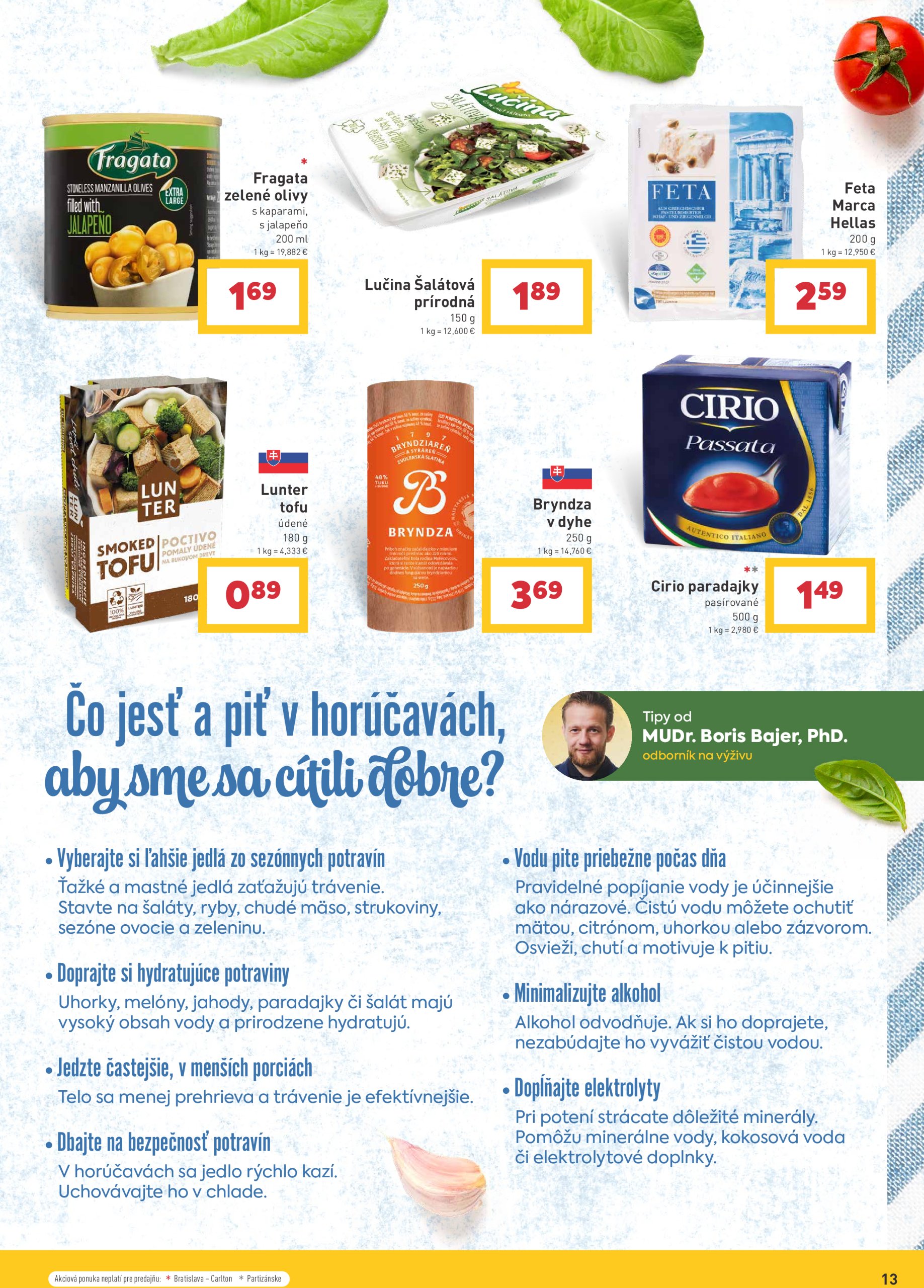 billa - Leták Billa - Taste of summer platný od 02.07. do 29.07. - page: 13