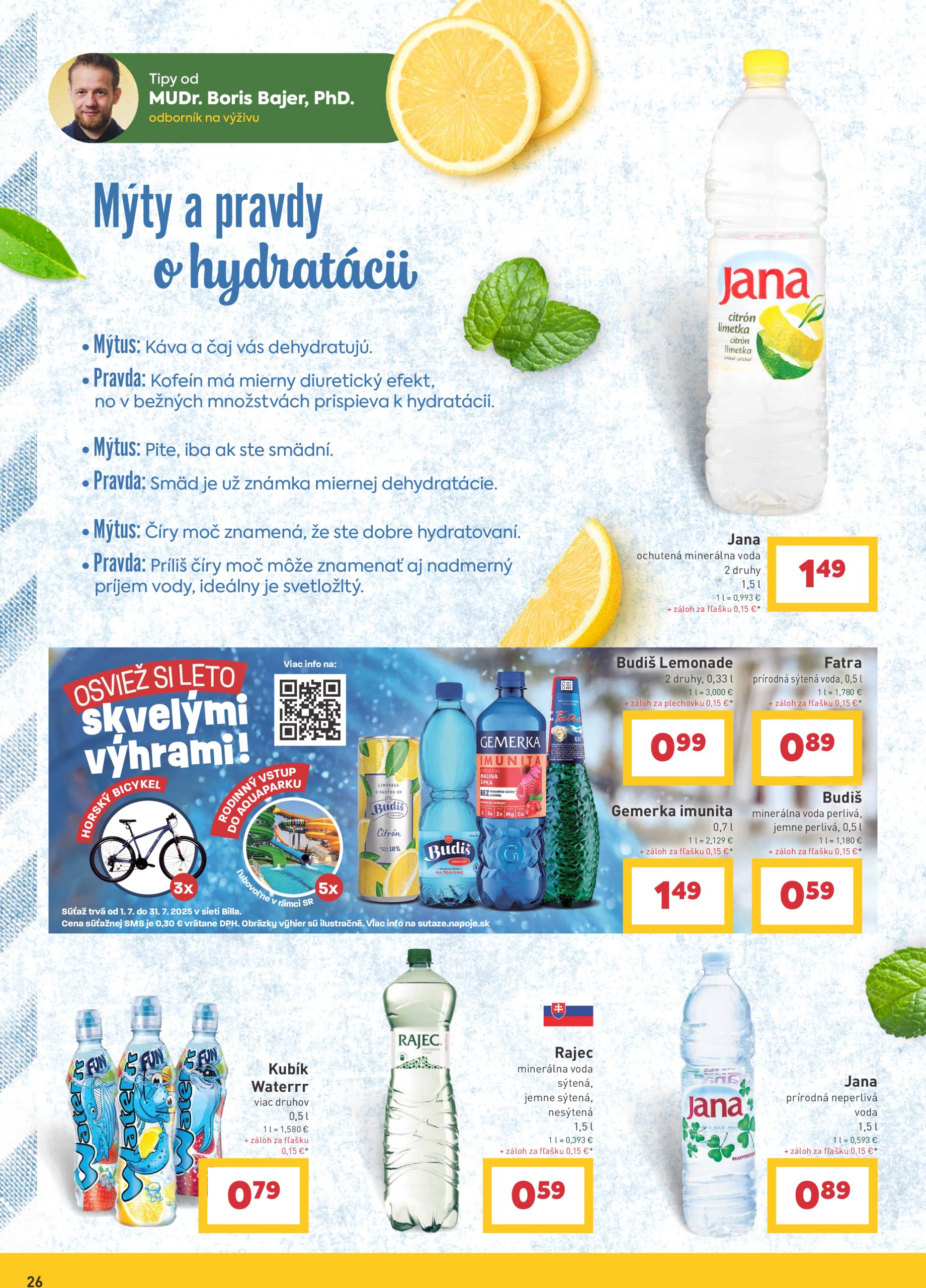 billa - Leták Billa - Taste of summer platný od 02.07. do 29.07. - page: 26