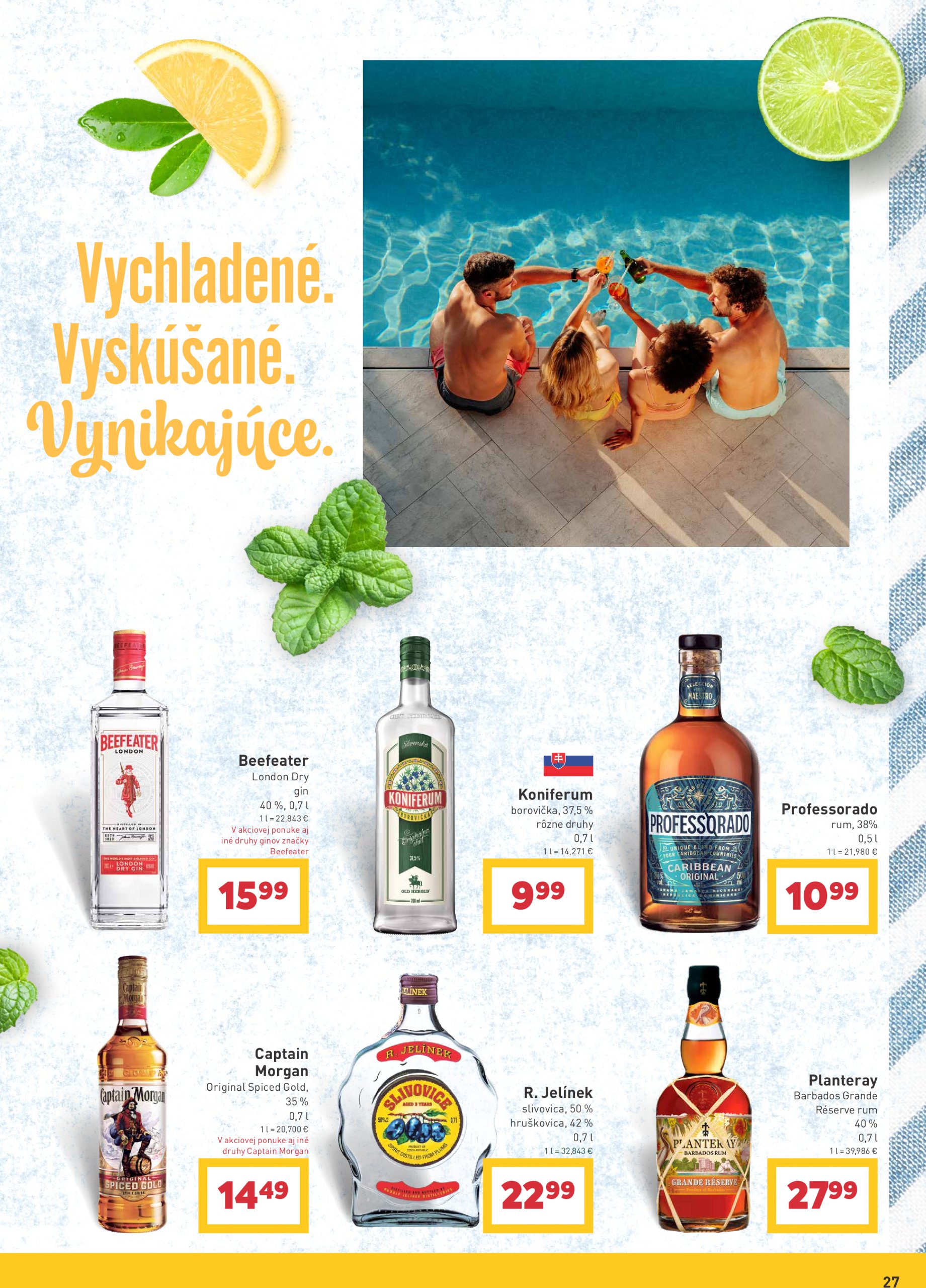 billa - Leták Billa - Taste of summer platný od 02.07. do 29.07. - page: 27