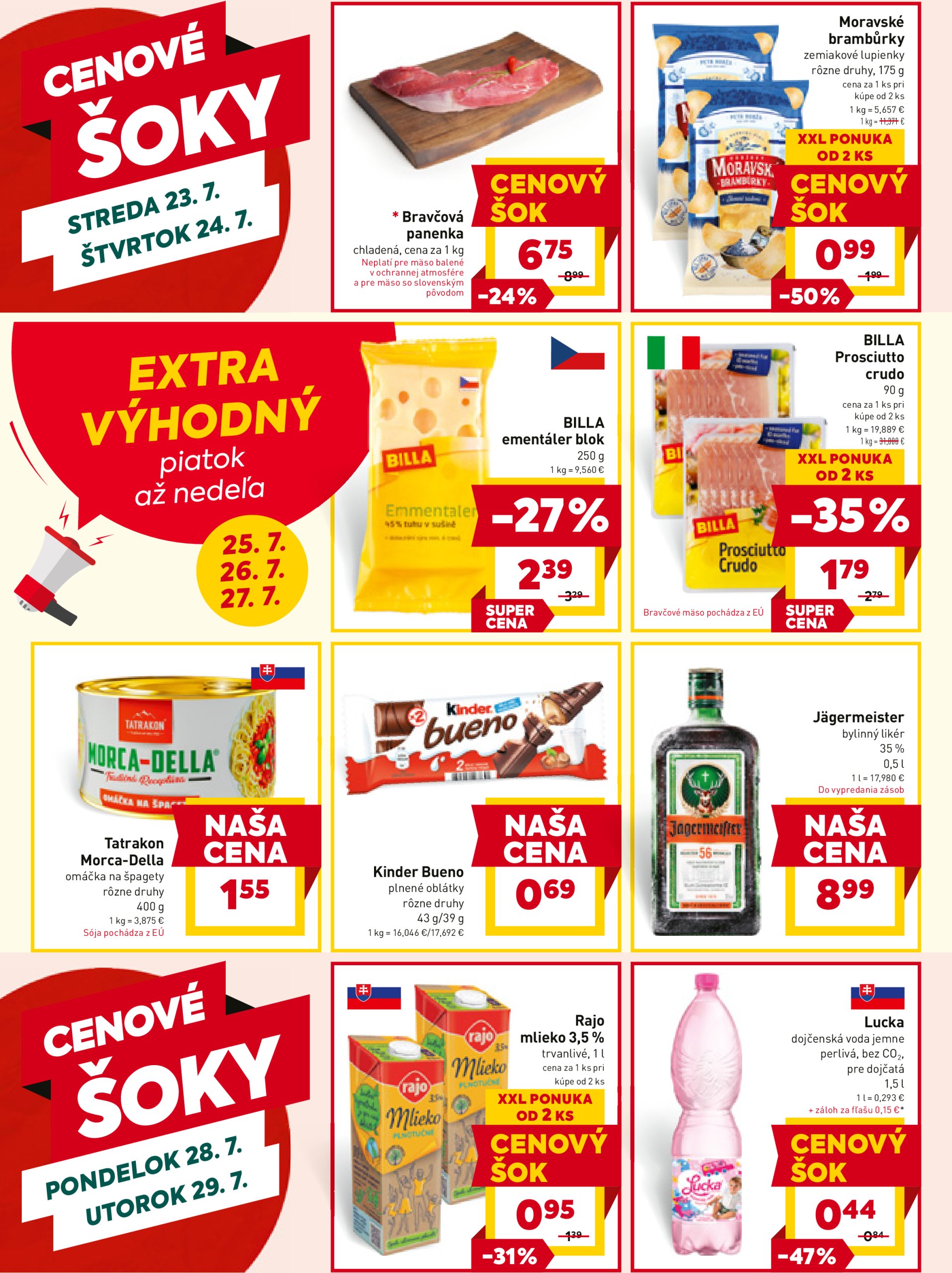 billa - Leták Billa platný od 23.07. do 29.07. - page: 20