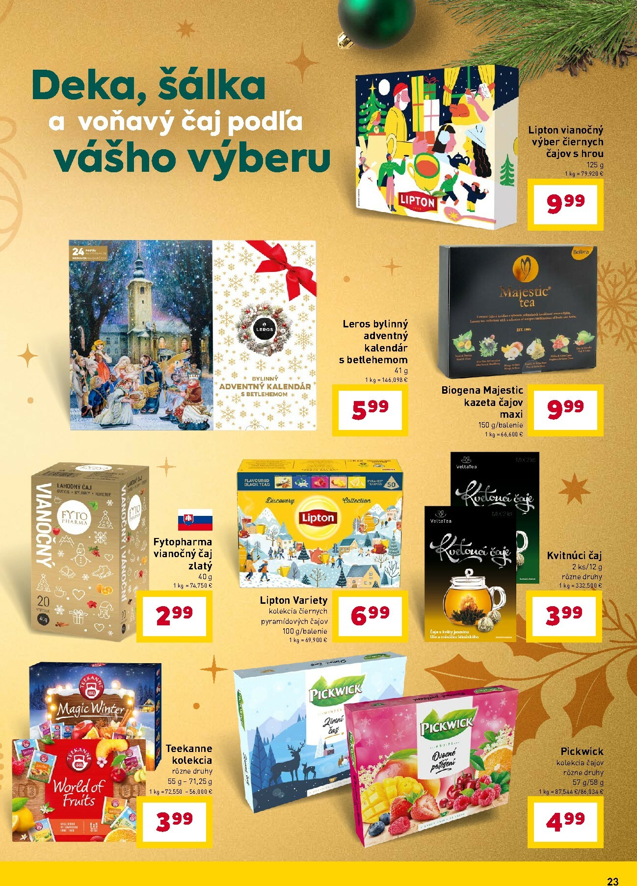 billa - Leták Billa - Vianoce platný od 12.11. do 23.12. - page: 23