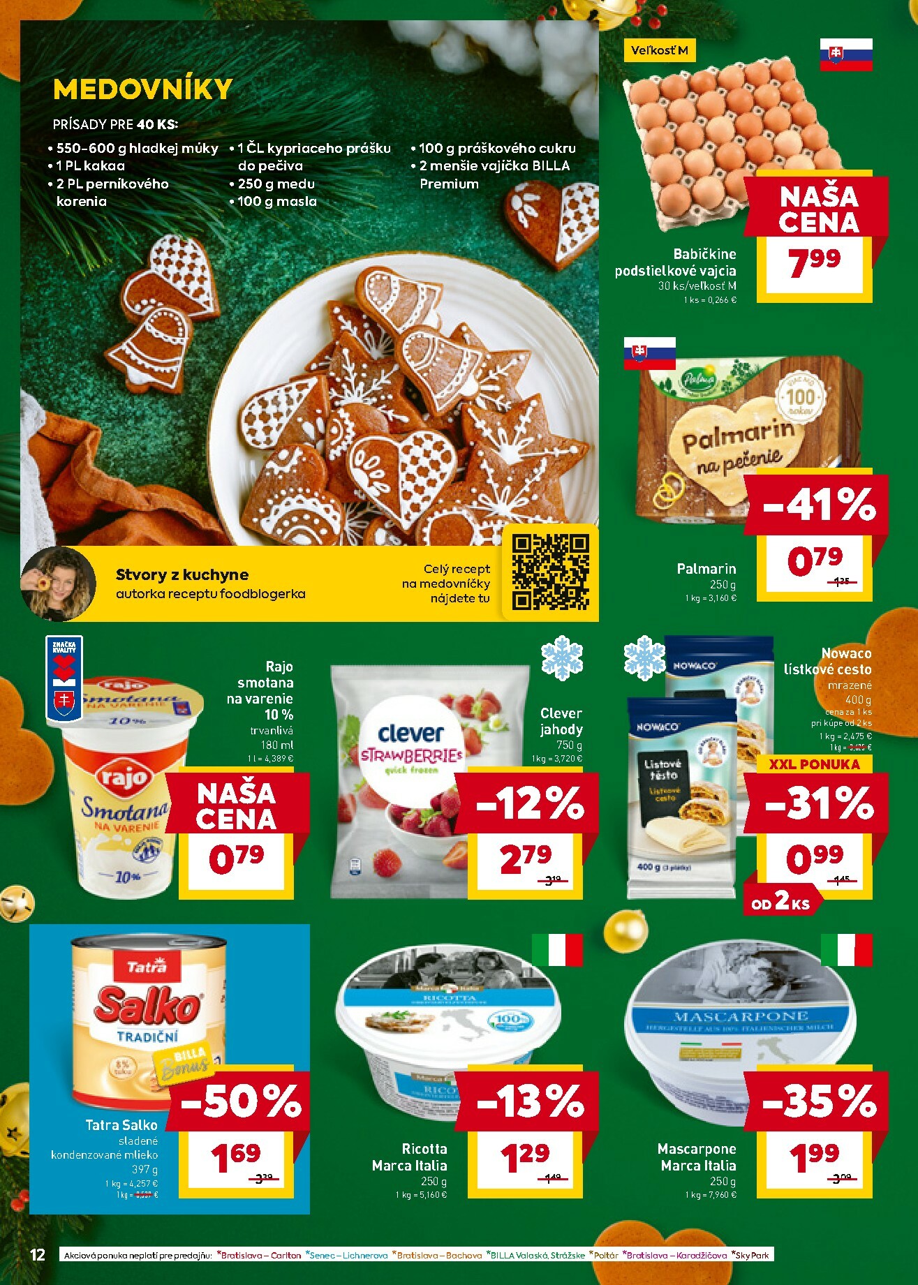 billa - Leták Billa platný od 10.12. do 16.12. - page: 12