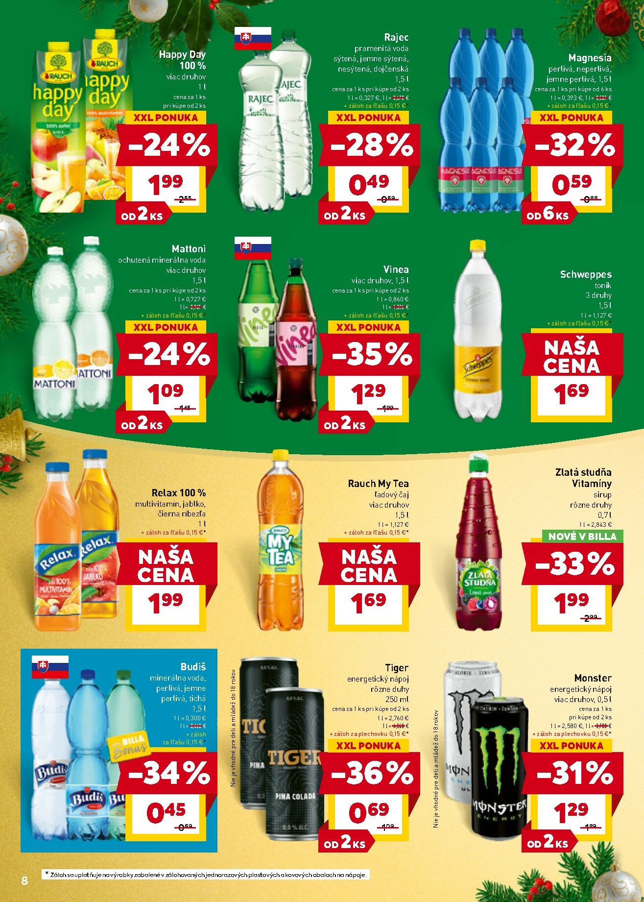 billa - Leták Billa platný od 17.12. do 24.12. - page: 8