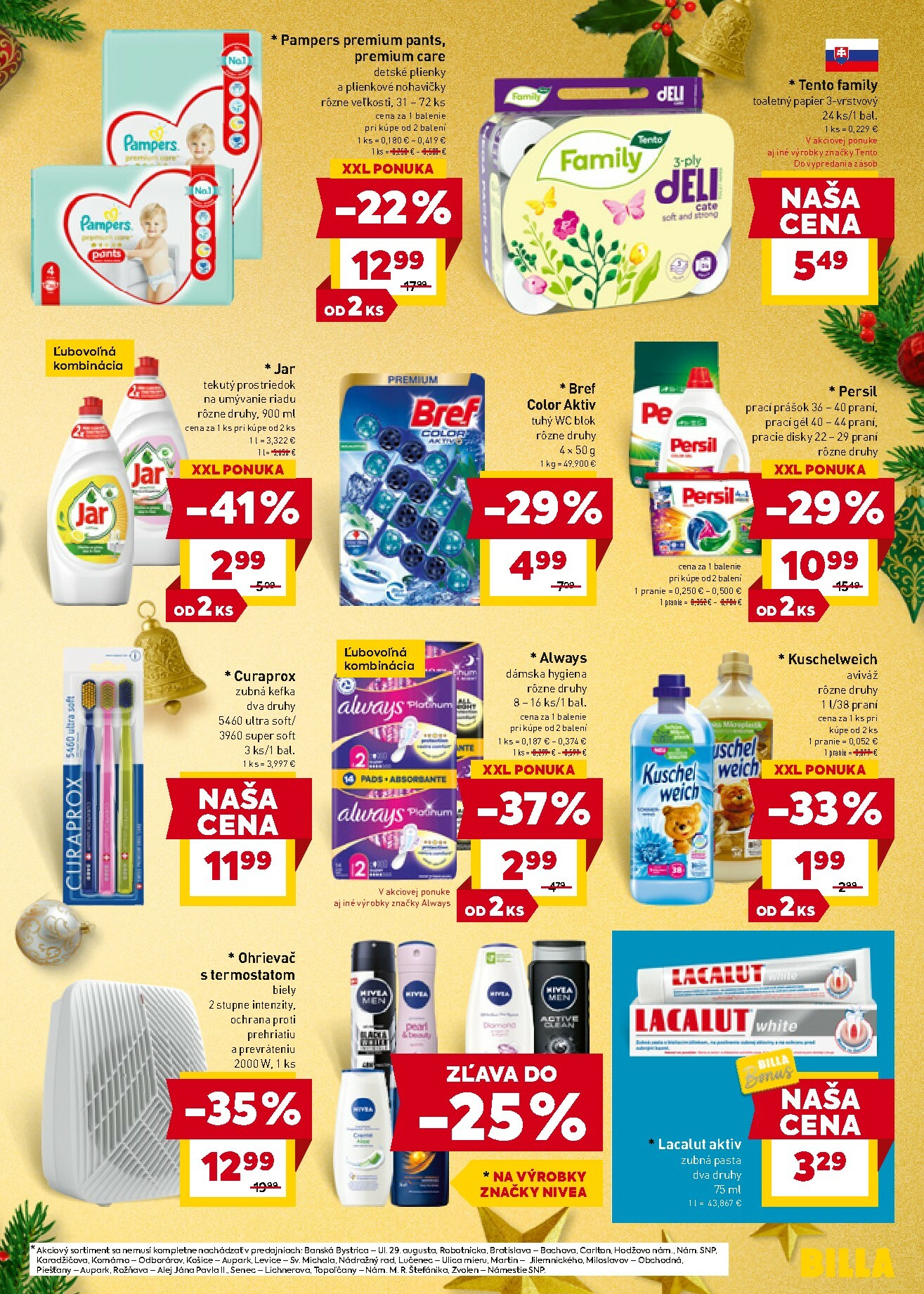 billa - Leták Billa platný od 17.12. do 24.12. - page: 21