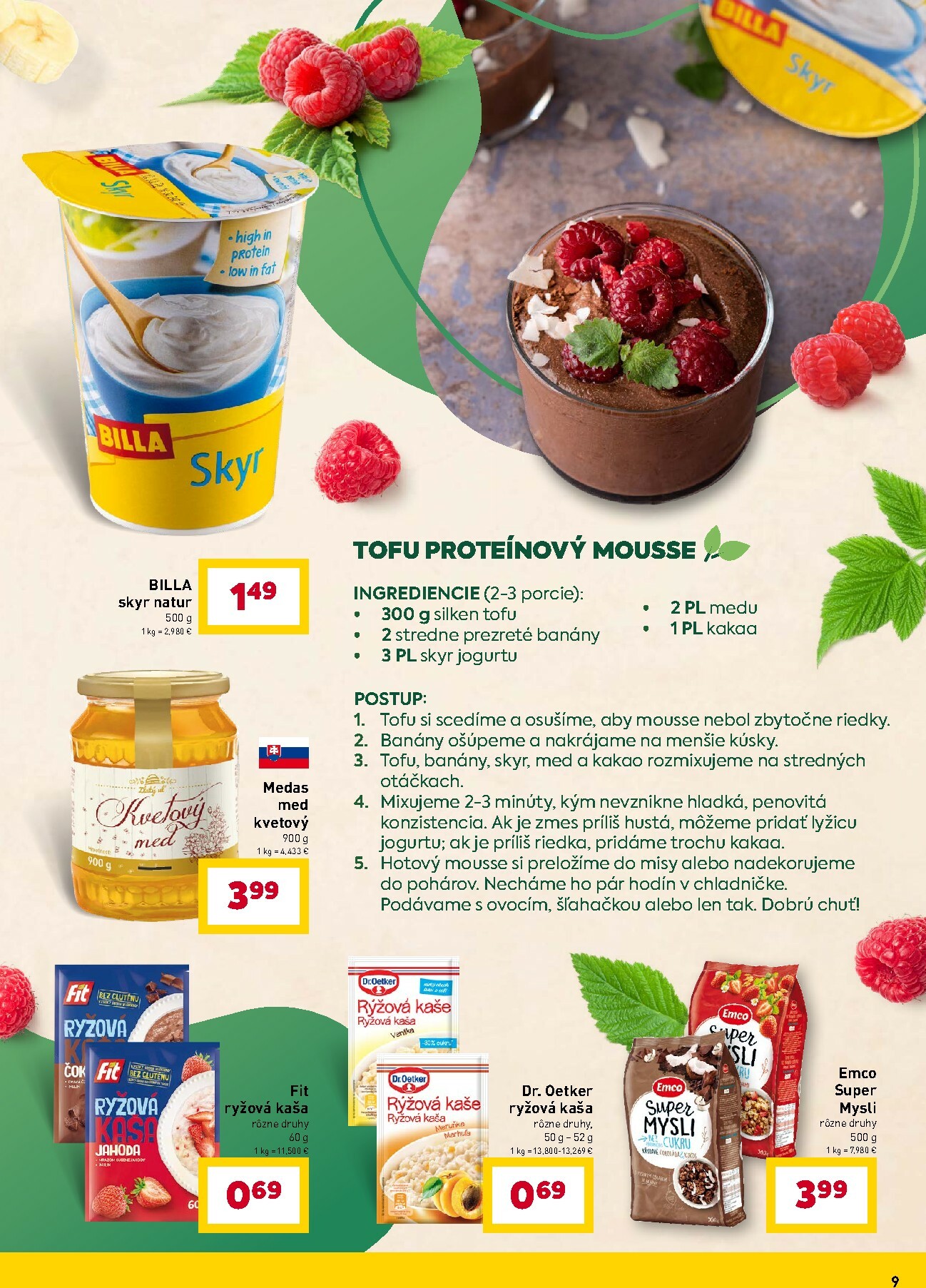 billa - Leták Billa - Zdravšia voľba platný od 02.01. do 27.01. - page: 9