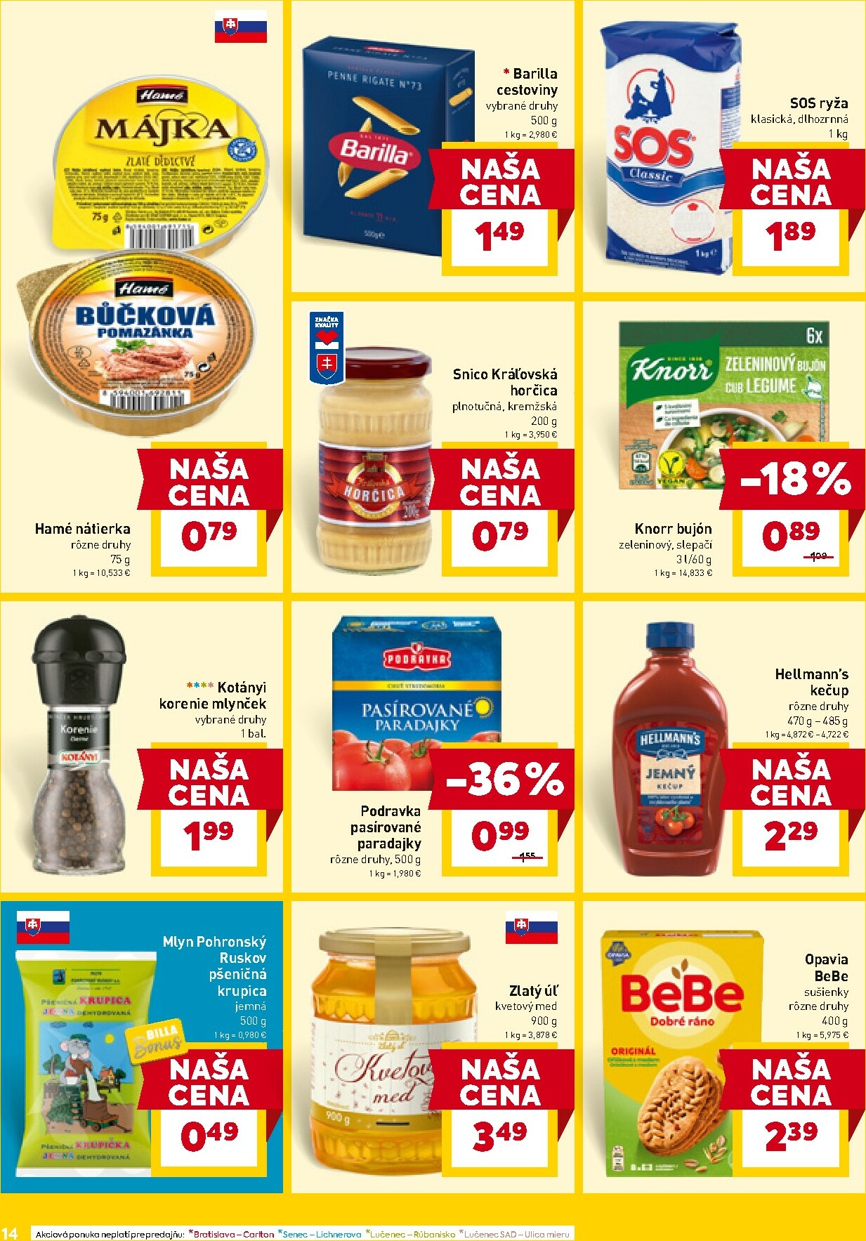 billa - Leták Billa platný od 07.01. do 13.01. - page: 14