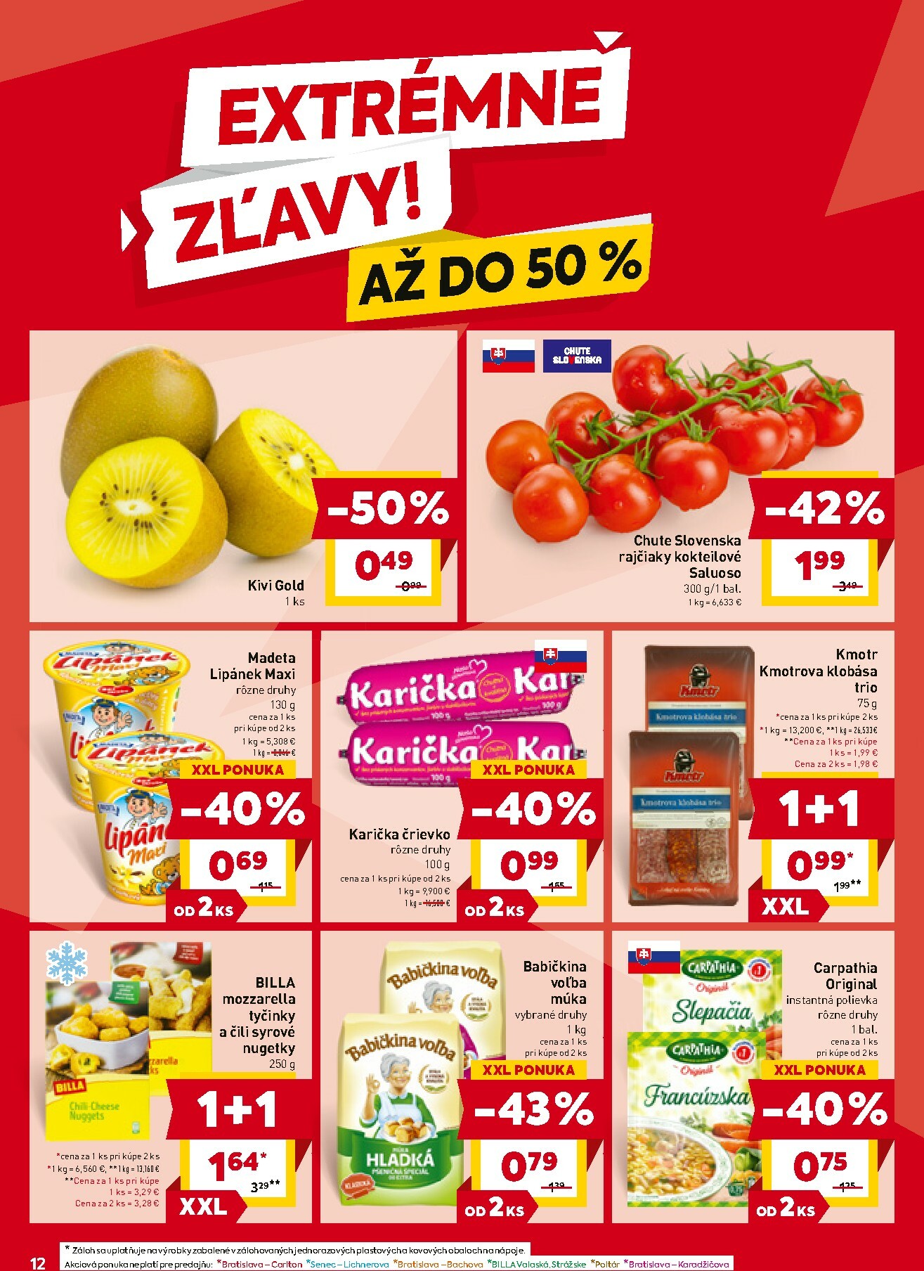 billa - Leták Billa platný od 07.01. do 13.01. - page: 12