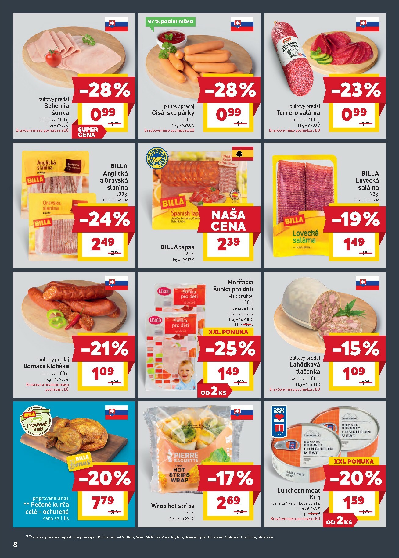 billa - Leták Billa platný od 28.01. do 03.02. - page: 8