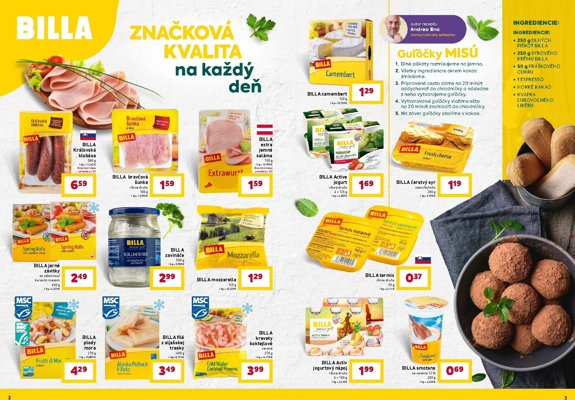 billa - Leták Billa - Naše značky platný od 28.01. do 24.02. - page: 2