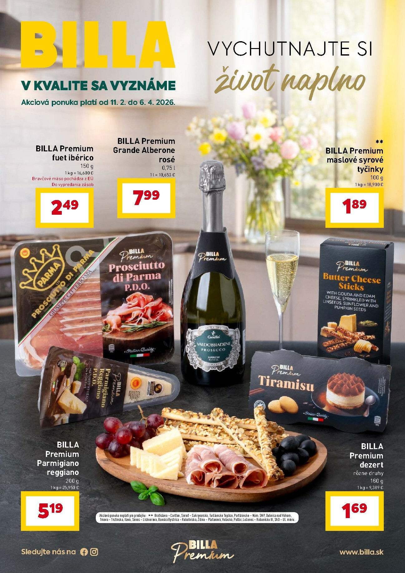 billa - Leták Billa - Premium katalóg platný od 11.02.2026 do 06.04.2026