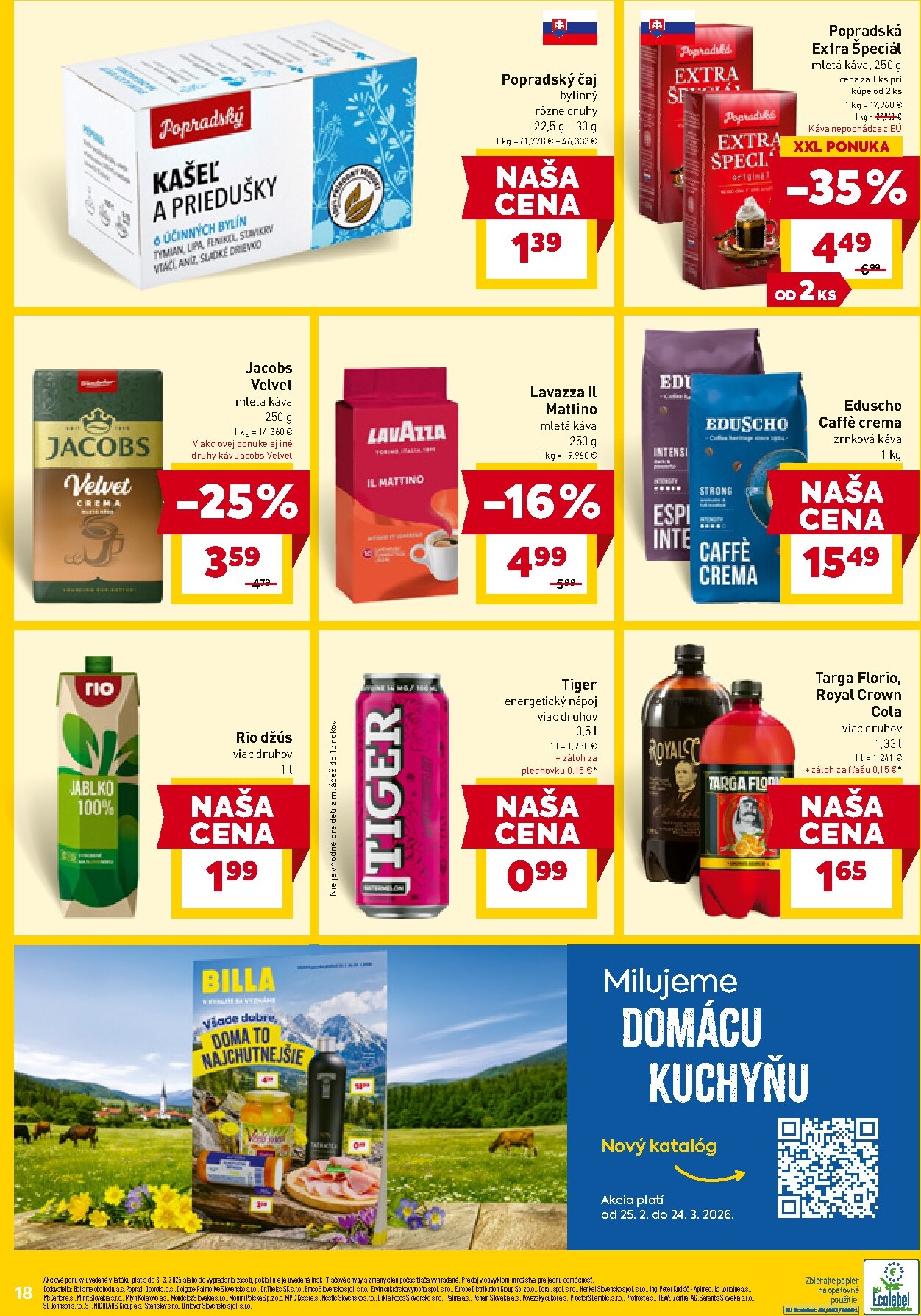 billa - Leták Billa platný od 25.02.2026 do 03.03.2026 - page: 18