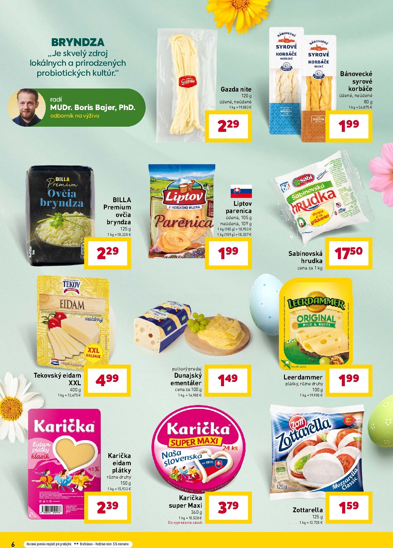 billa - Leták Billa - Veľká noc katalóg platný od 11.03.2026 do 06.04.2026 - page: 6