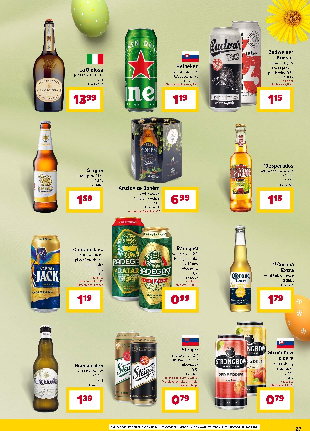 billa - Leták Billa - Veľká noc katalóg platný od 11.03.2026 do 06.04.2026 - page: 29