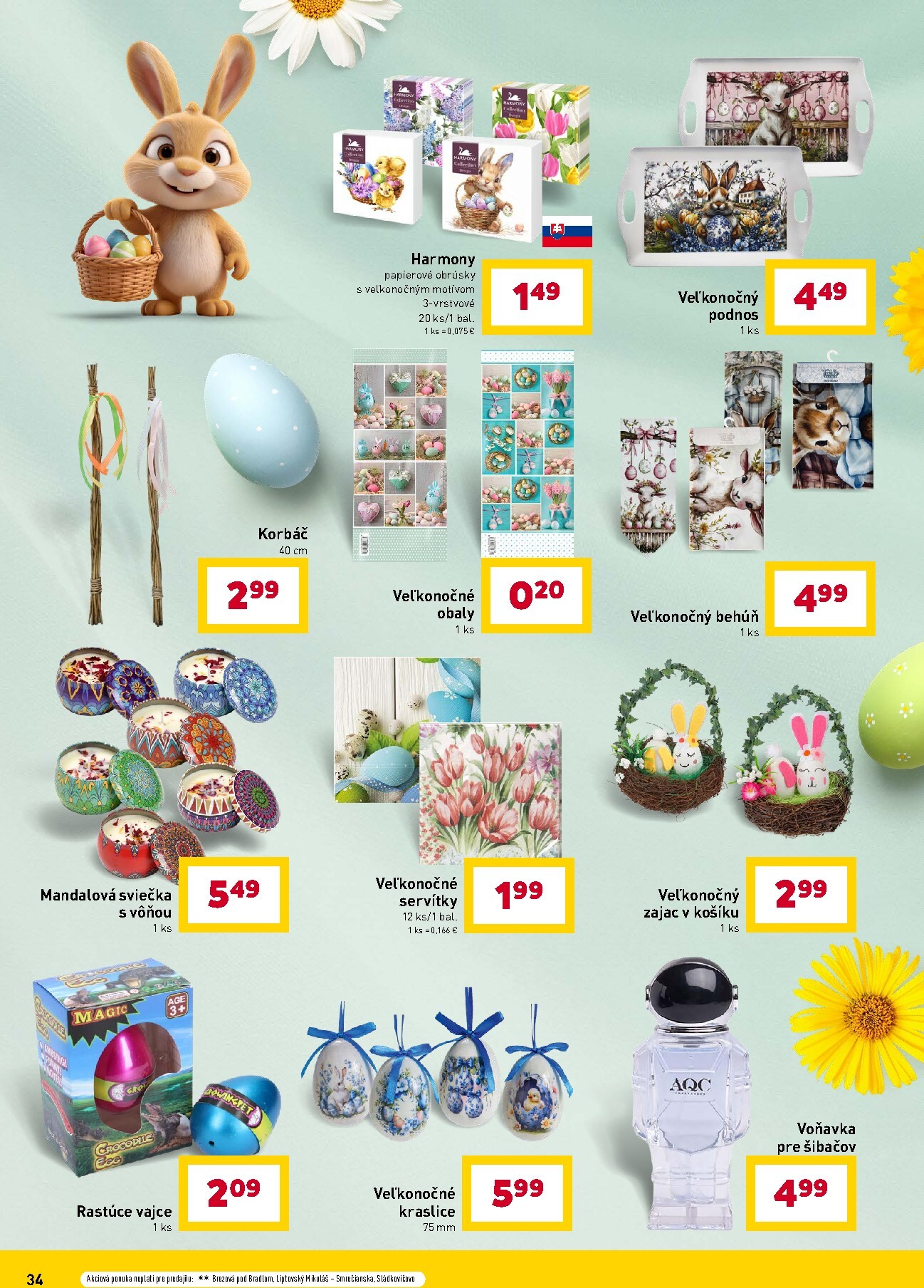 billa - Leták Billa - Veľká noc katalóg platný od 11.03.2026 do 06.04.2026 - page: 34