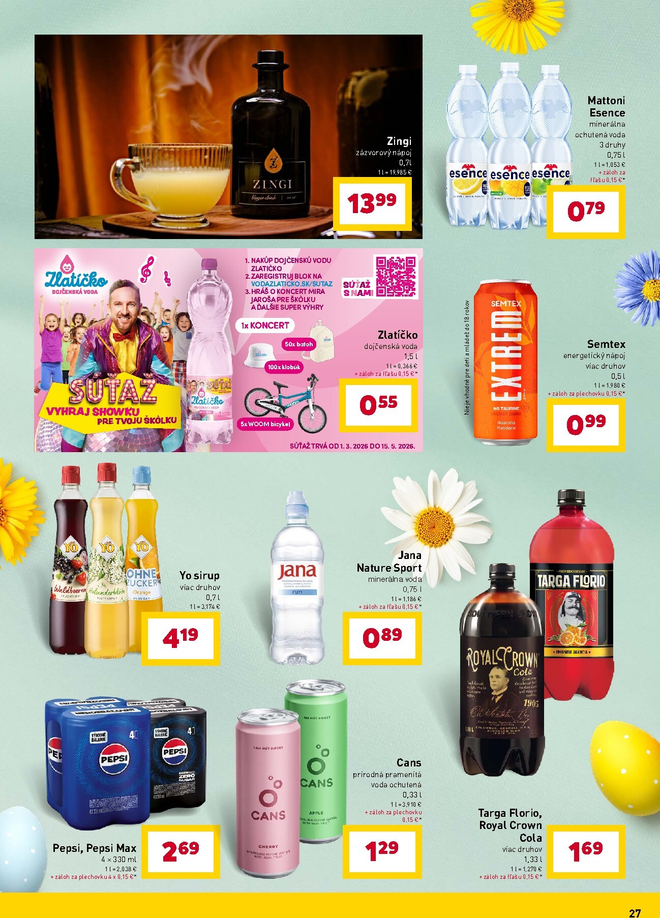 billa - Leták Billa - Veľká noc katalóg platný od 11.03.2026 do 06.04.2026 - page: 27
