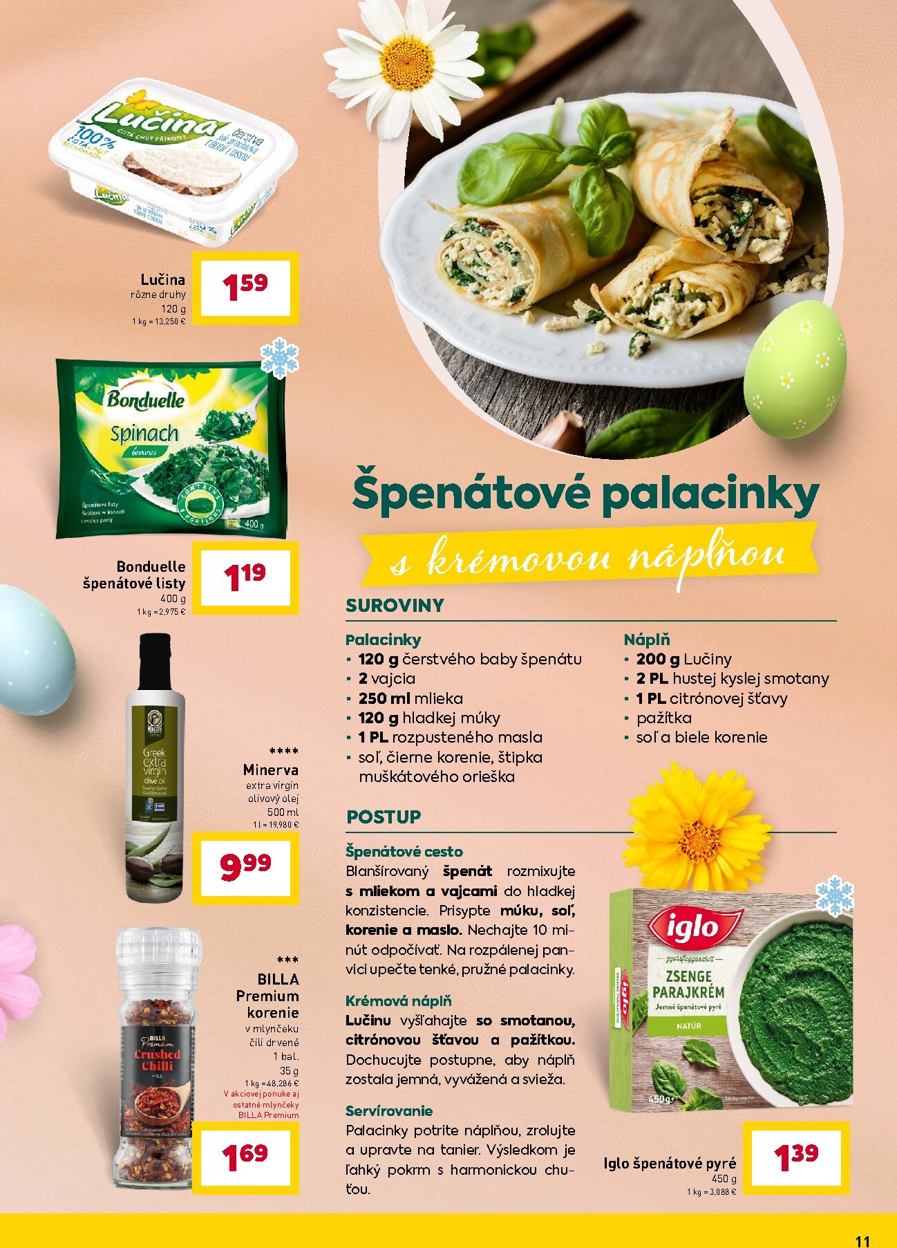 billa - Leták Billa - Veľká noc katalóg platný od 11.03.2026 do 06.04.2026 - page: 11