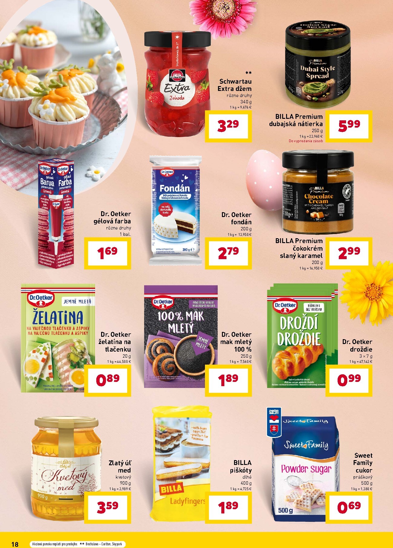 billa - Leták Billa - Veľká noc katalóg platný od 11.03.2026 do 06.04.2026 - page: 18