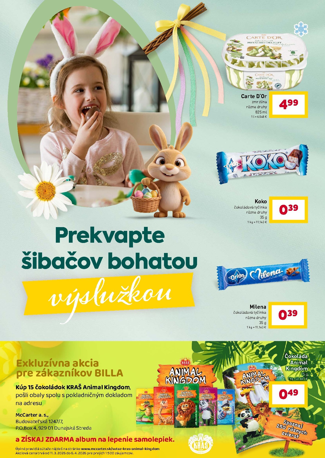 billa - Leták Billa - Veľká noc katalóg platný od 11.03.2026 do 06.04.2026 - page: 20