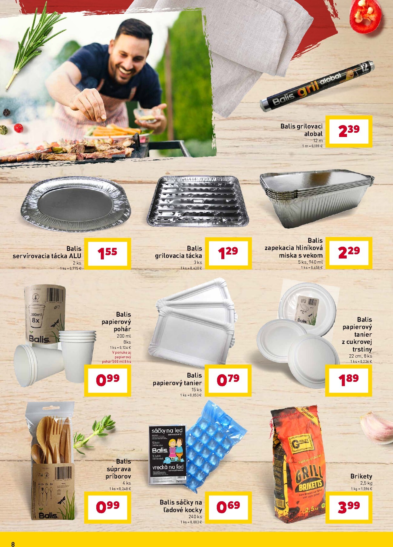 billa - Aktuálny leták Billa - Grilovanie platný od utorka, 07.04.2026 do utorka, 28.04.2026 - page: 8