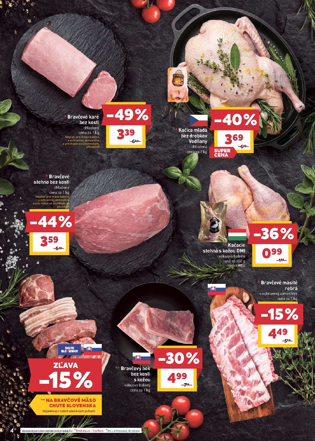 billa - Aktuálny leták Billa od stredy, 15.04.2026 do utorka, 21.04.2026 - page: 4