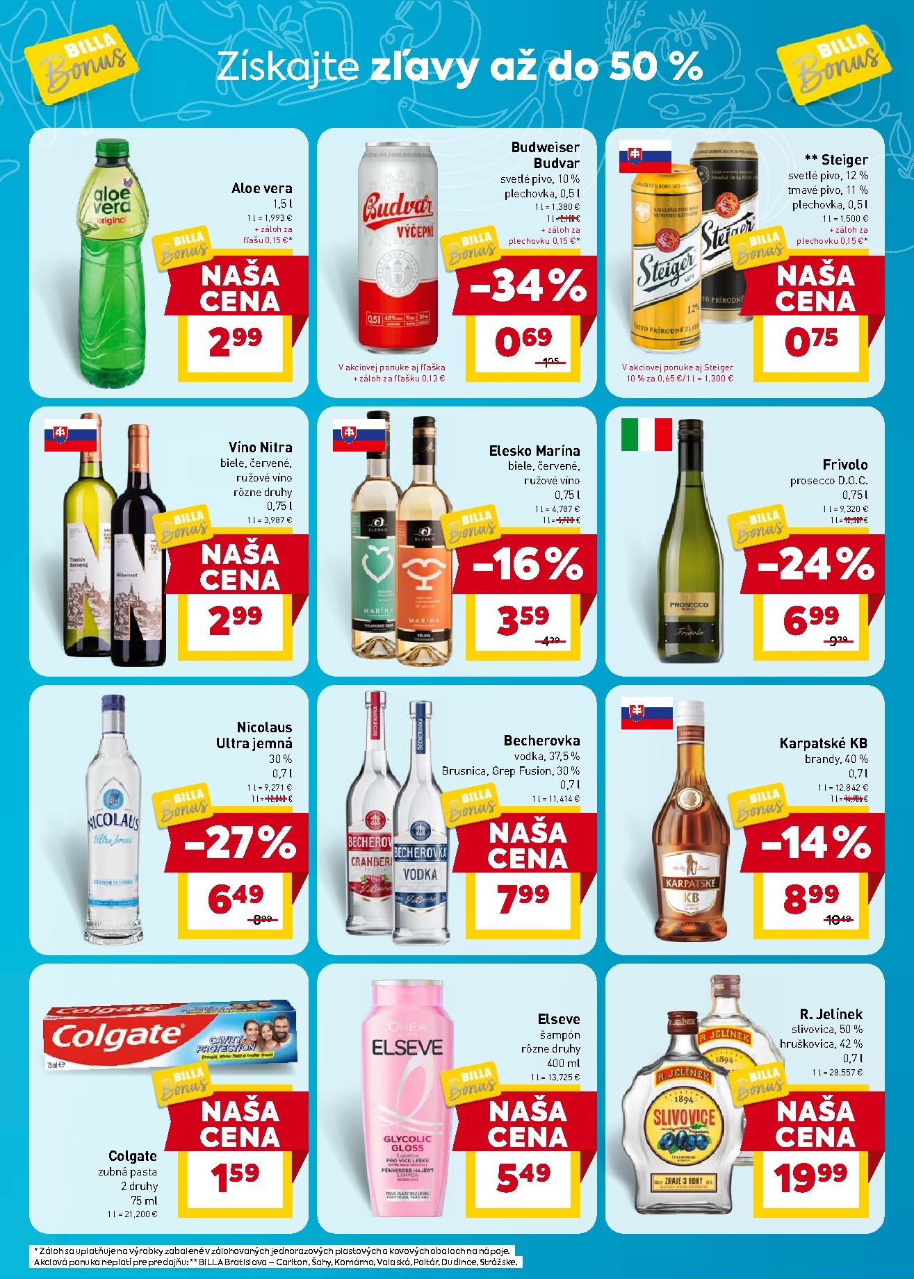 billa - Nový leták Billa - Bonus leták od stredy, 22.04.2026 do utorka, 28.04.2026 - page: 7