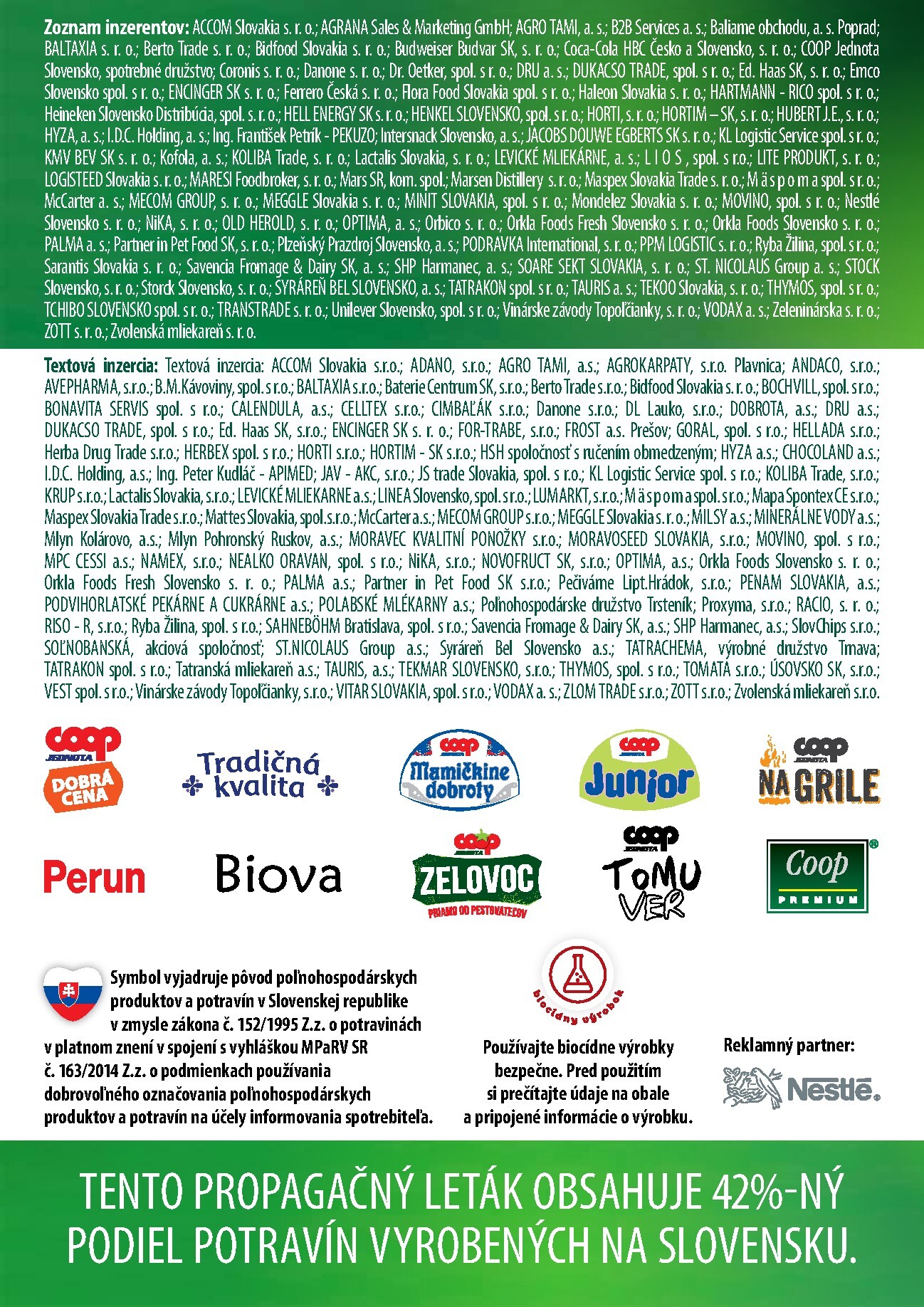 coop-jednota - Aktuálny COOP Jednota - Tempo leták od štvrtka, 28.05.2026 do stredy, 03.06.2026 - page: 60