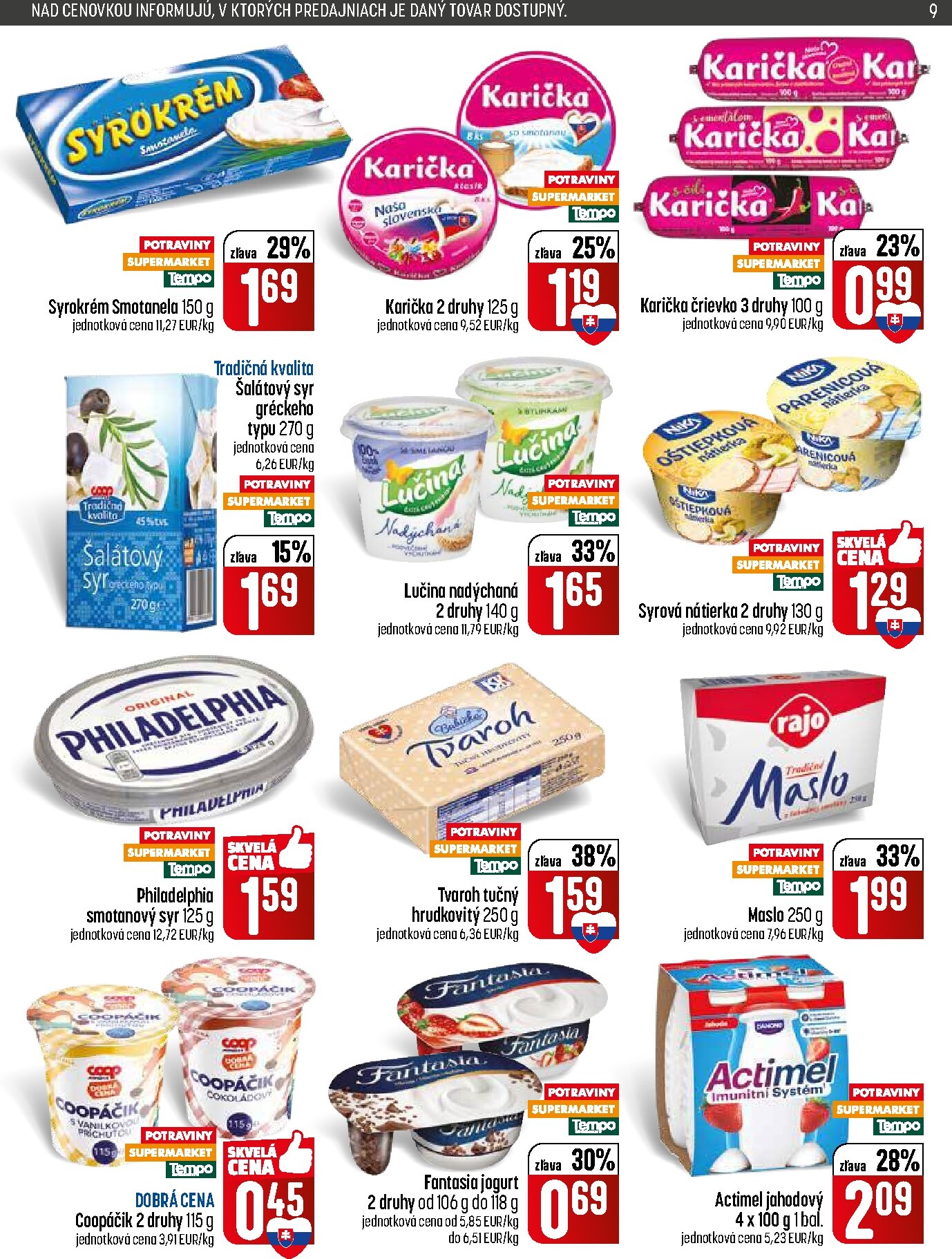coop-jednota - Nový COOP Jednota leták od štvrtka, 04.06.2026 do stredy, 10.06.2026 - page: 9