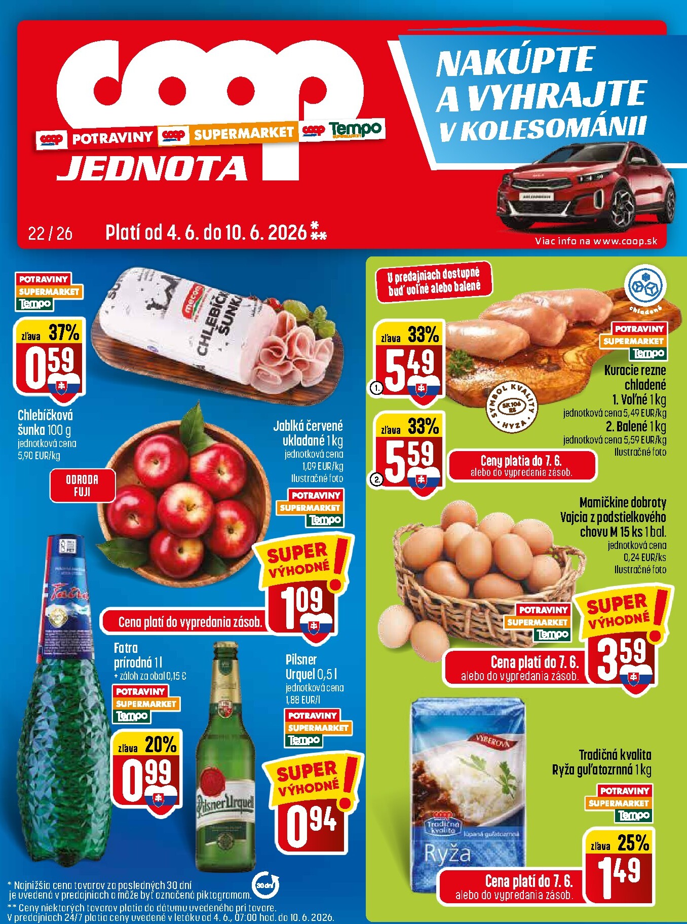 coop-jednota - Nový COOP Jednota leták od štvrtka, 04.06.2026 do stredy, 10.06.2026