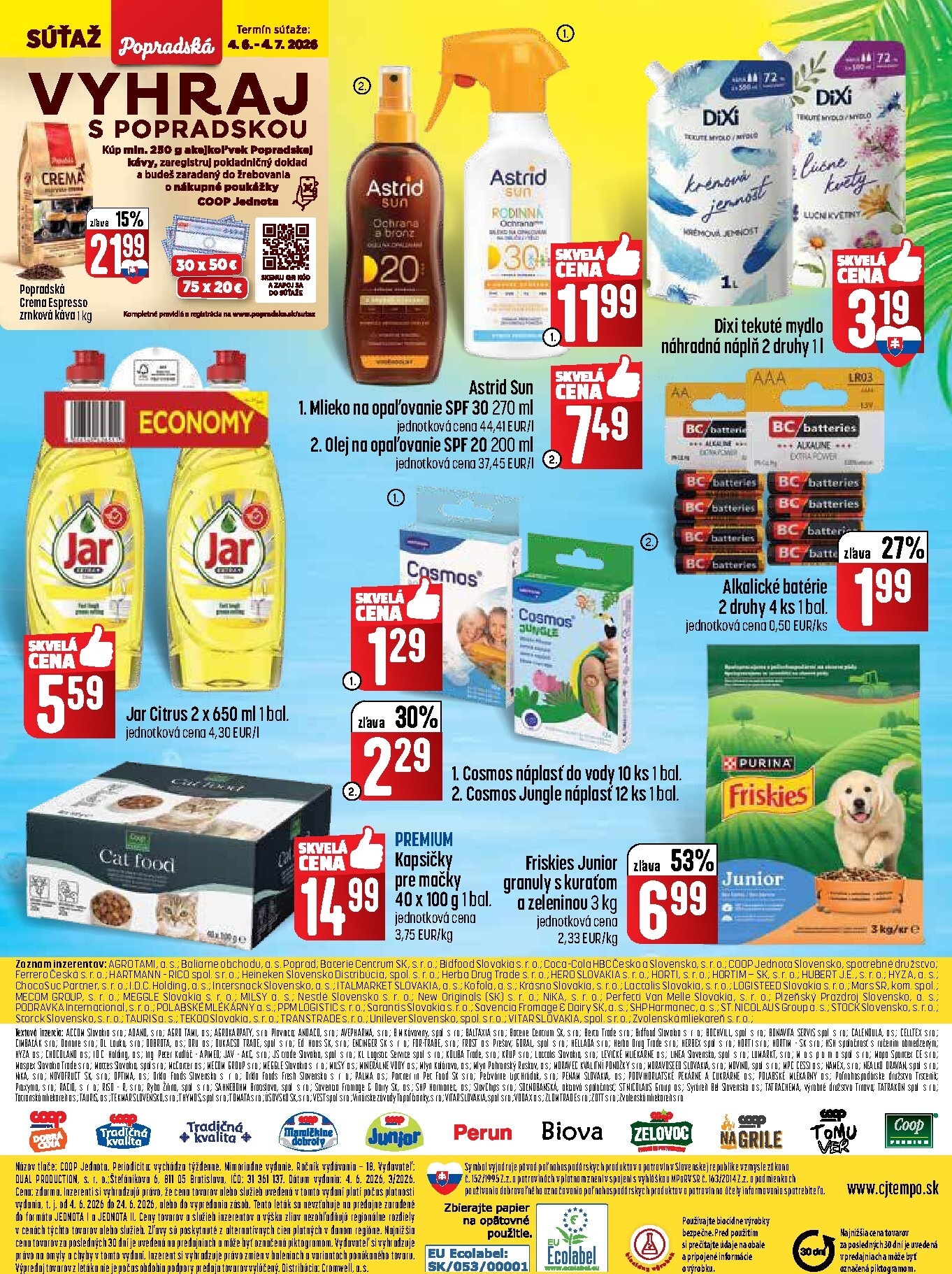 coop-jednota - Nový COOP Jednota - XXL nákup leták od štvrtka, 04.06.2026 do stredy, 24.06.2026 - page: 7