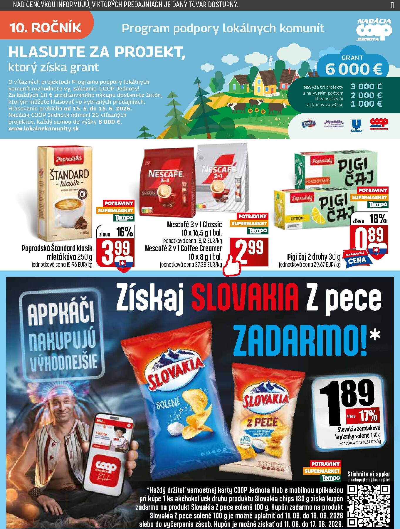 coop-jednota - Nový COOP Jednota leták od štvrtka, 11.06.2026 do stredy, 17.06.2026 - page: 11
