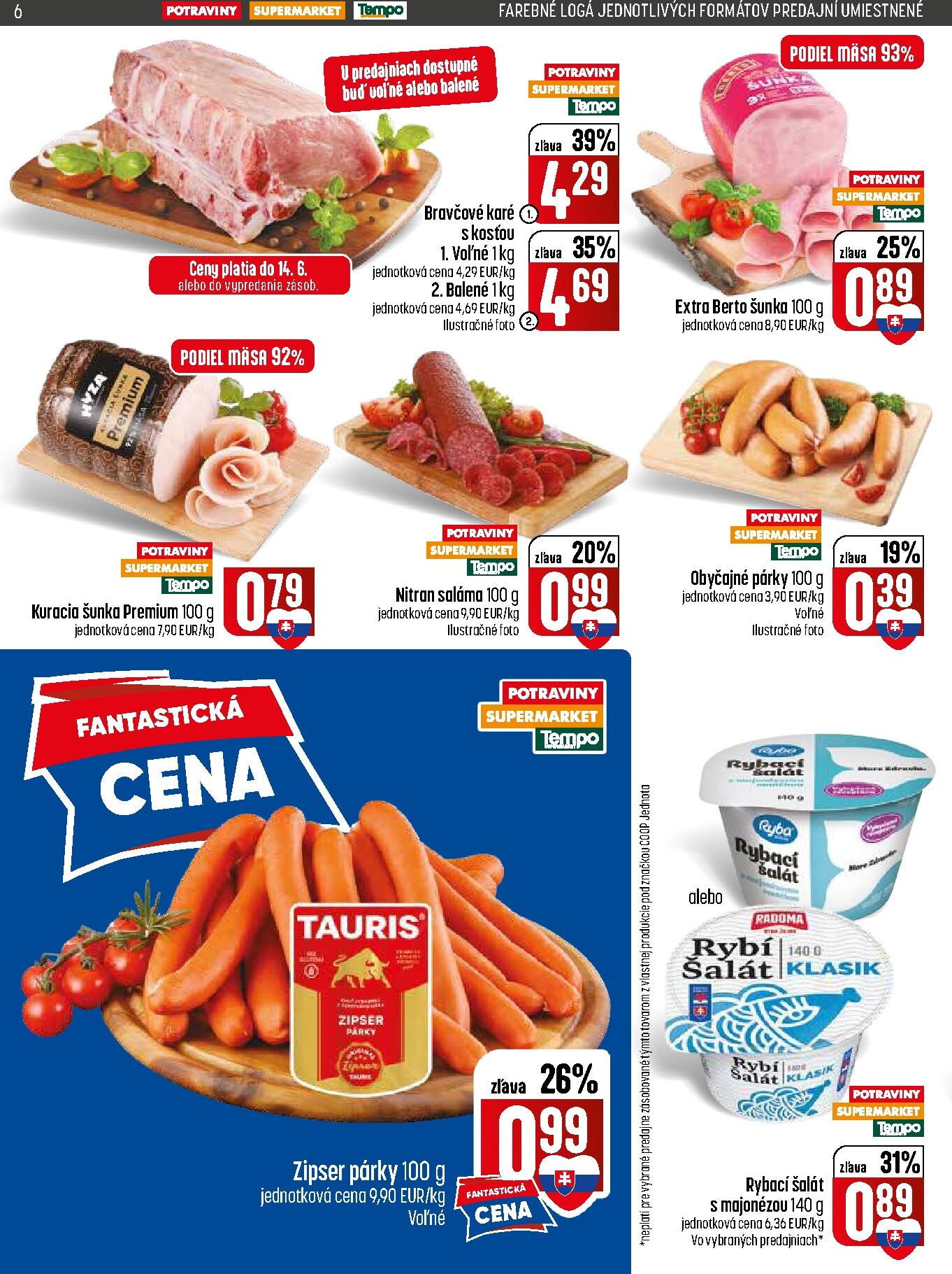 coop-jednota - Nový COOP Jednota leták od štvrtka, 11.06.2026 do stredy, 17.06.2026 - page: 6