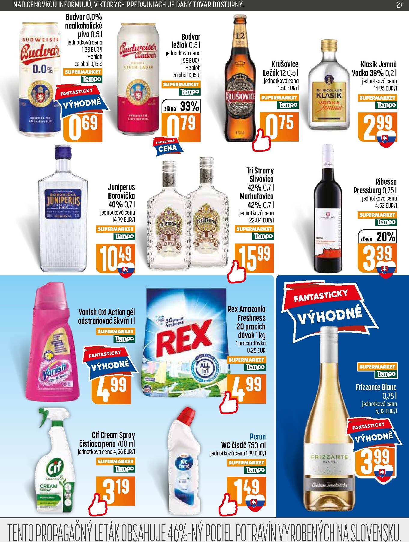 coop-jednota - Nový COOP Jednota leták od štvrtka, 11.06.2026 do stredy, 17.06.2026 - page: 27